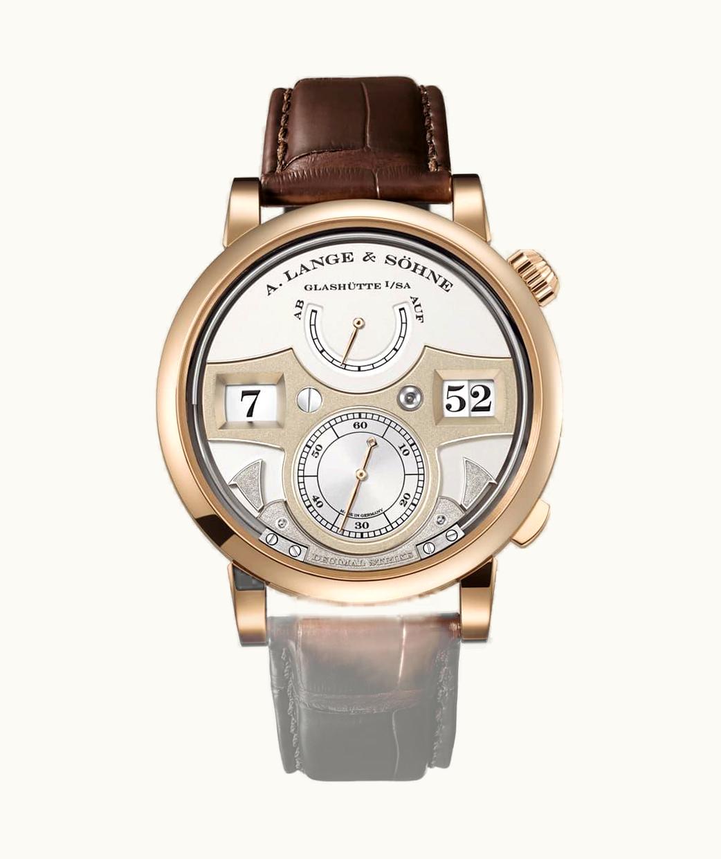 A. Lange & Söhne Zeitwerk Decimal Strike Honey Gold / Silver