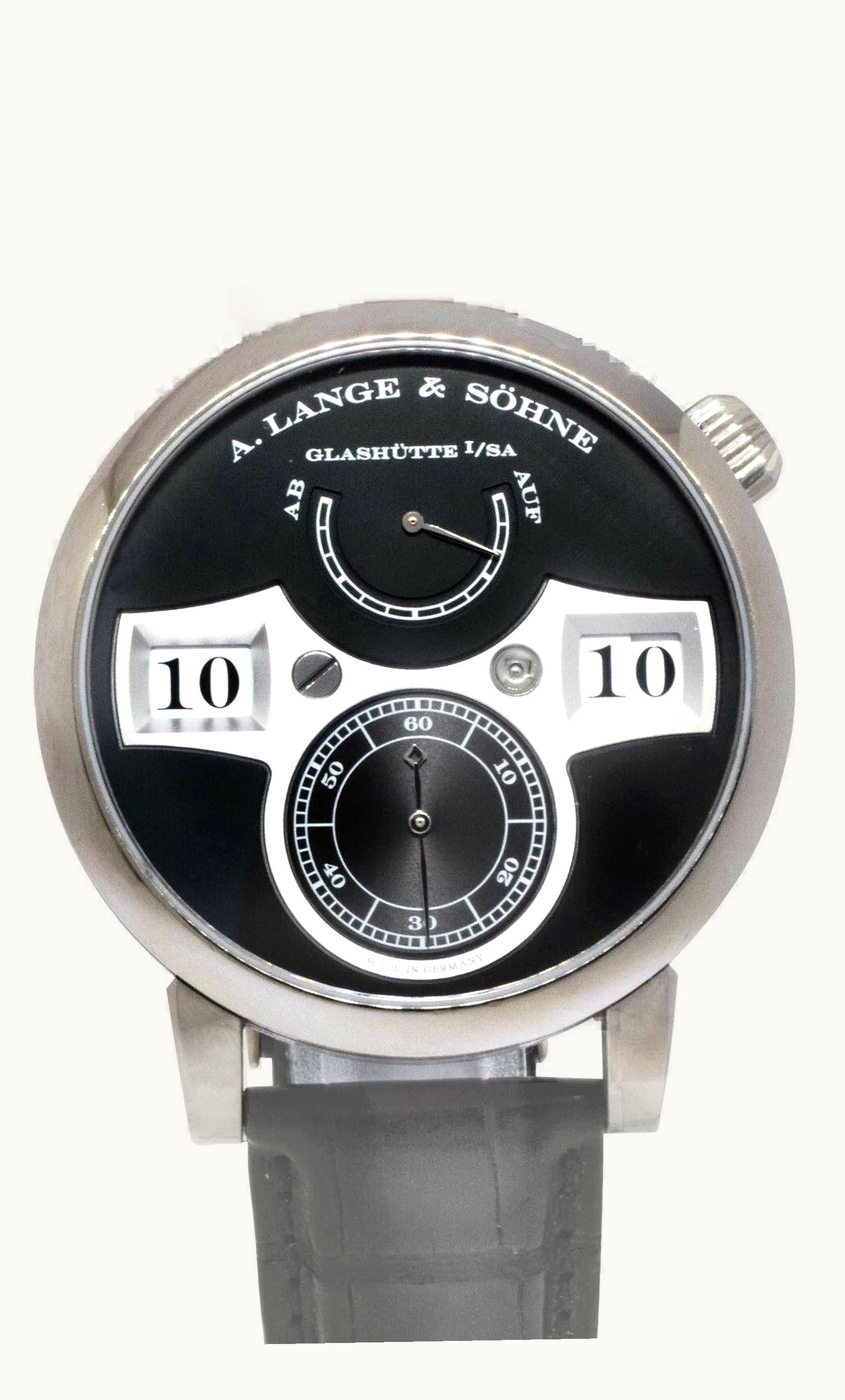 A. Lange & Söhne Zeitwerk White Gold / Black