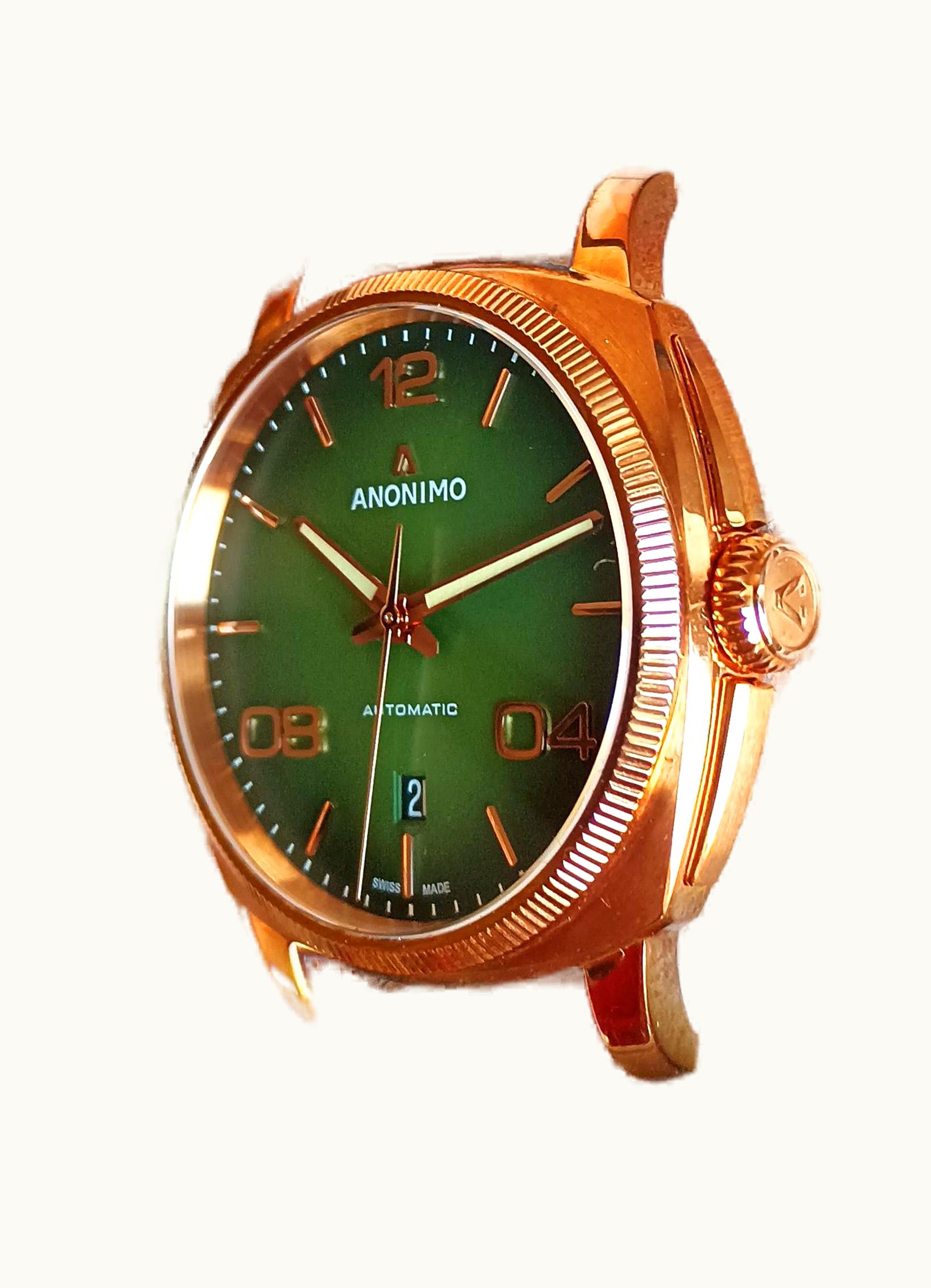 Anonimo Epurato Automatic Bronze / Green / Leather