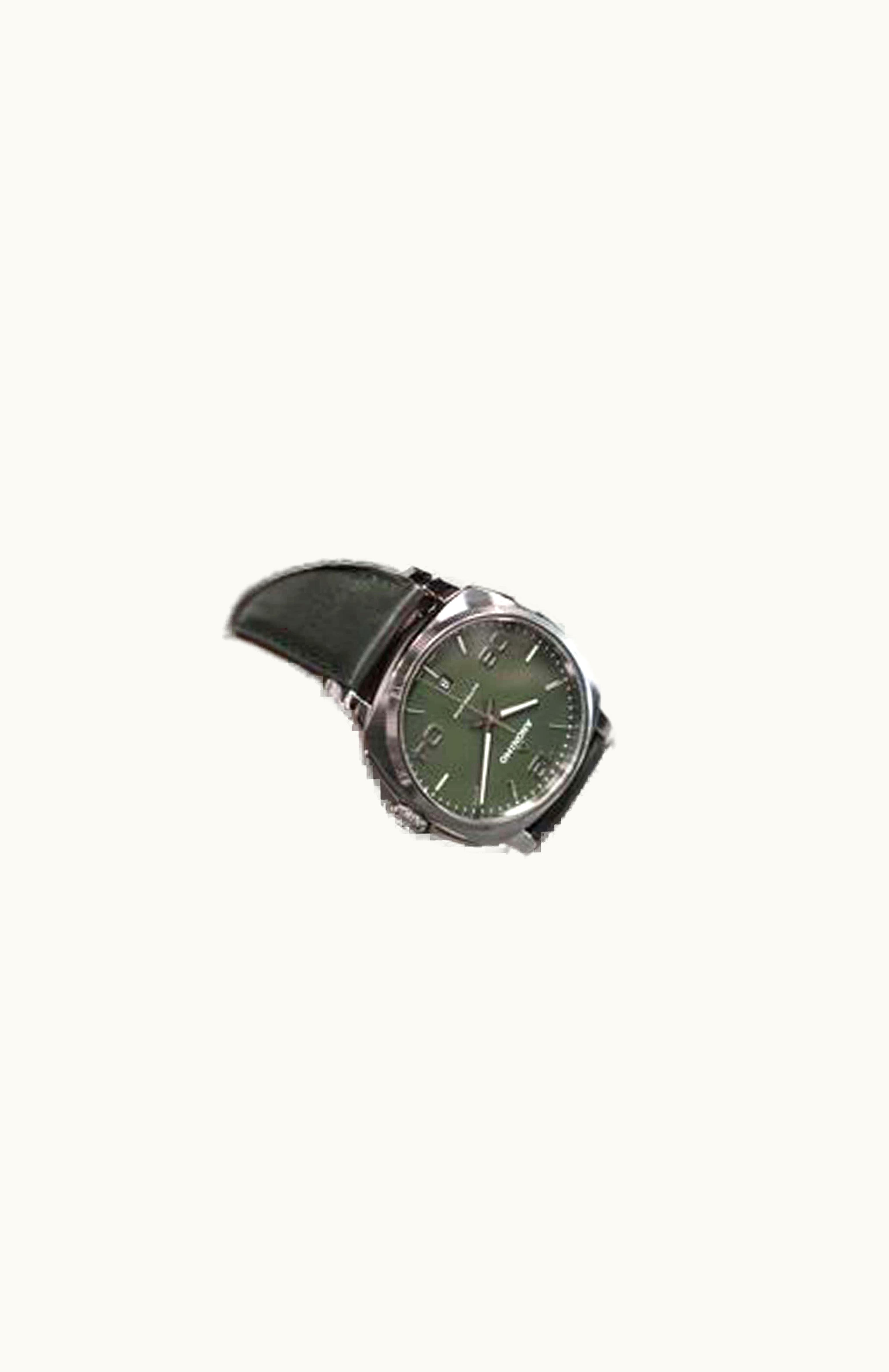 Anonimo Epurato Automatic Stainless Steel / Green / Leather