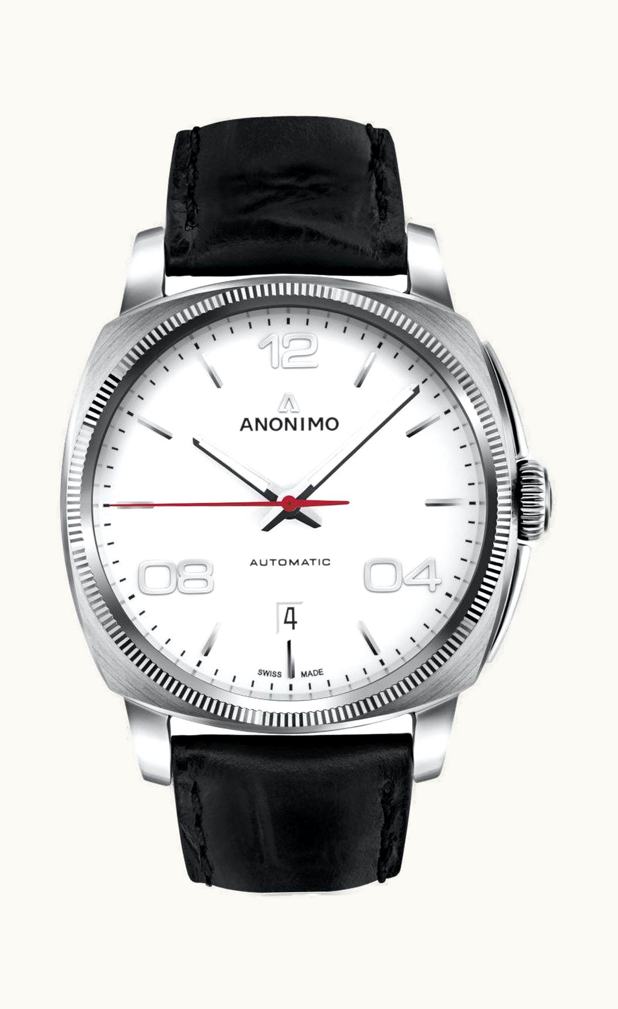 Anonimo Nautilo Automatic Stainless Steel / Blue / Leather