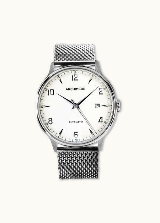 Archimede 1950-2 Stainless Steel / Silver / Mesh