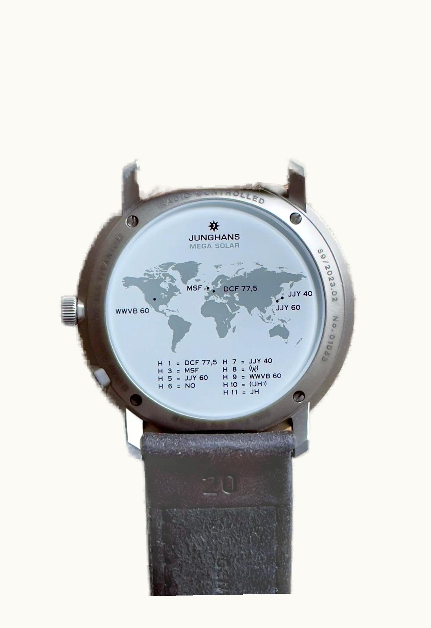 Archimede DeckWatch Stainless Steel / Silver / Brown Leather