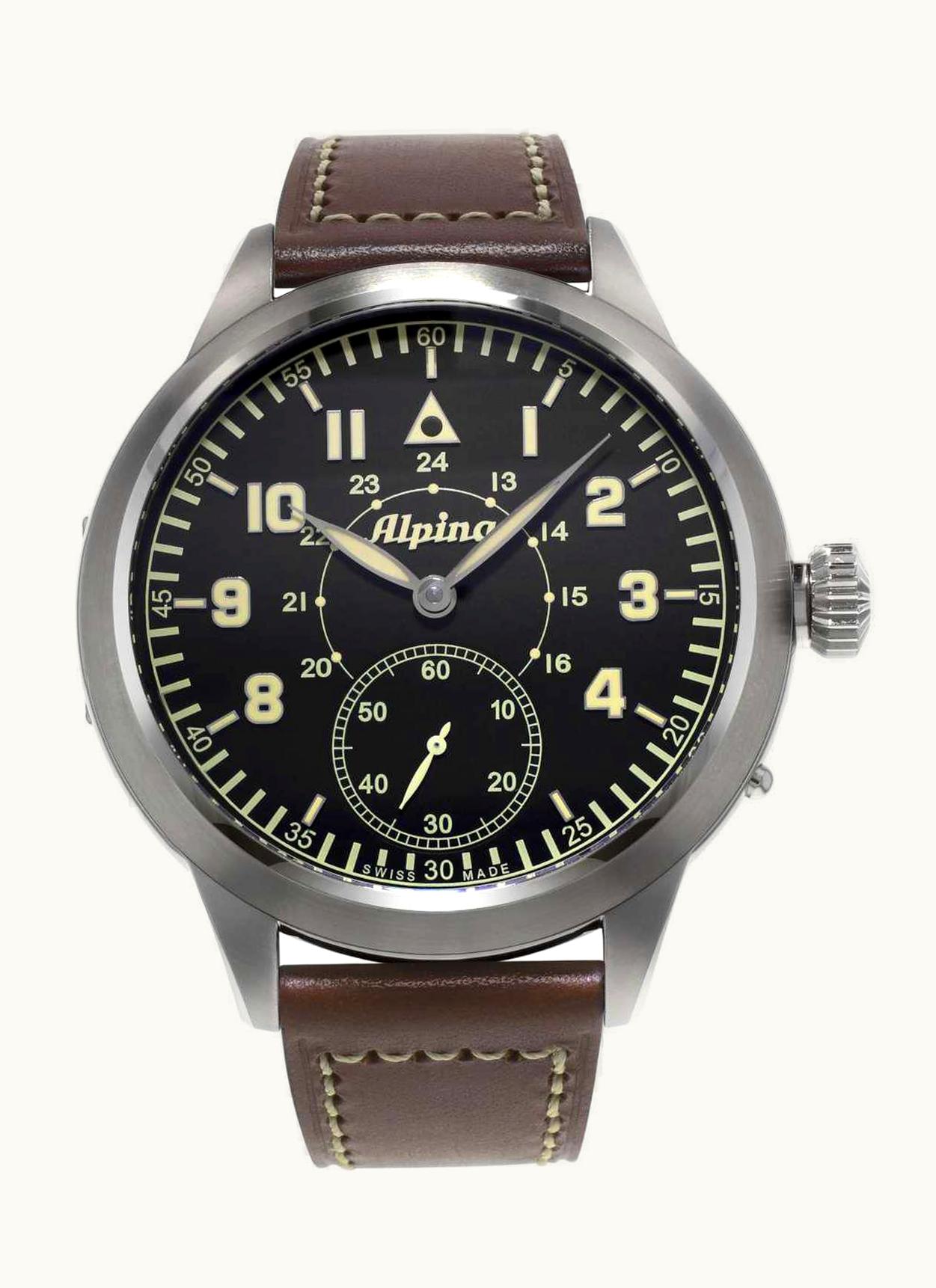 Archimede Klassik 42 Stainless Steel / Brown / Brown Leather