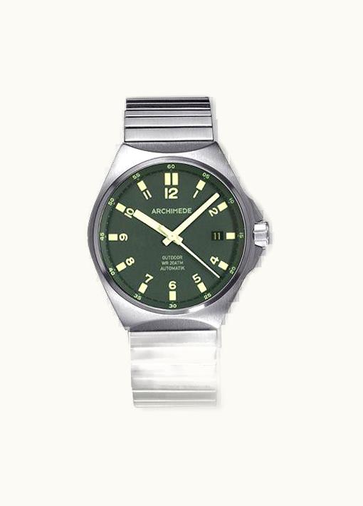 Archimede OutDoor 39 Protect Stainless Steel / Green / Fixolex ®