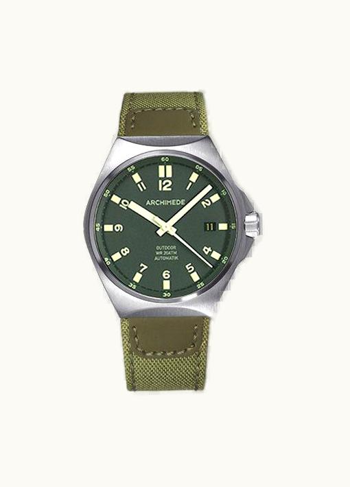 Archimede OutDoor 39 Protect Stainless Steel / Green / Canvas