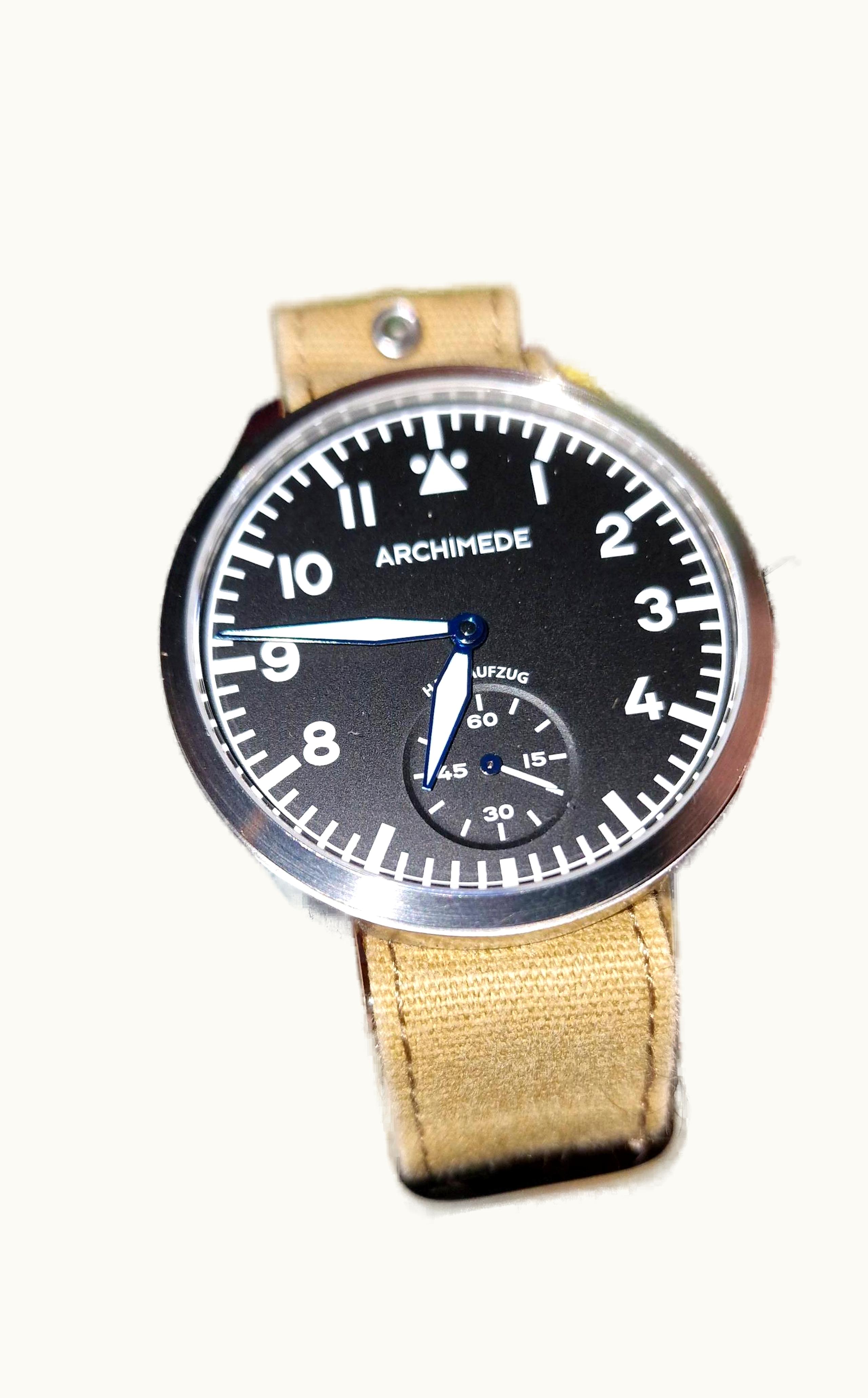Archimede Pilot 45 KS Stainless Steel / Black