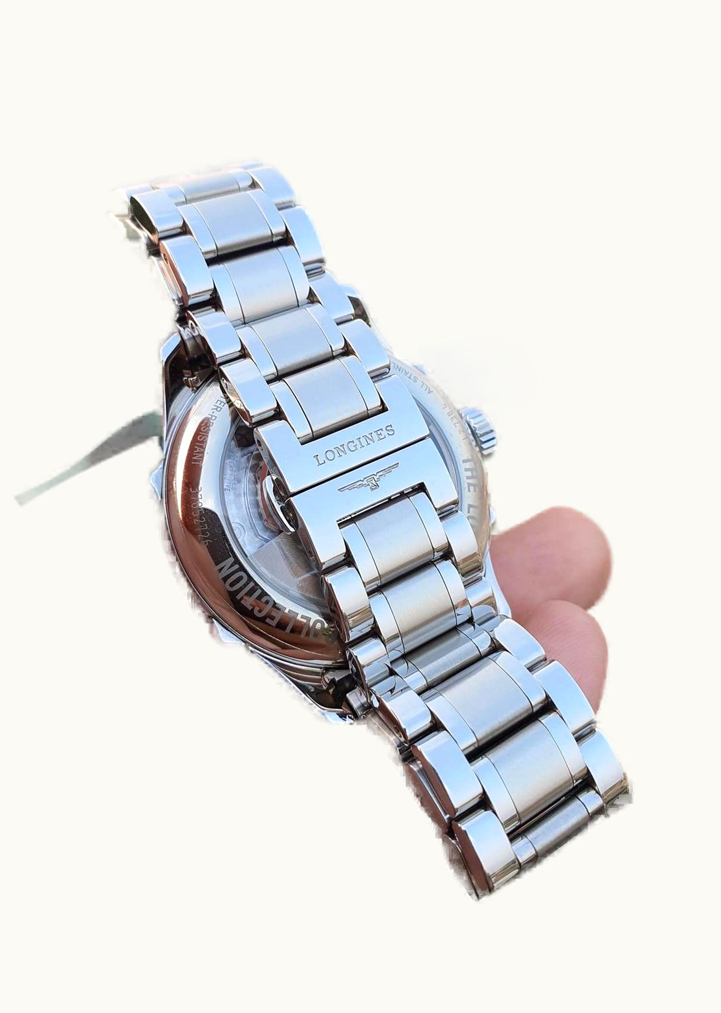 Archimede SportTaucher Stainless Steel / White / Black Leather