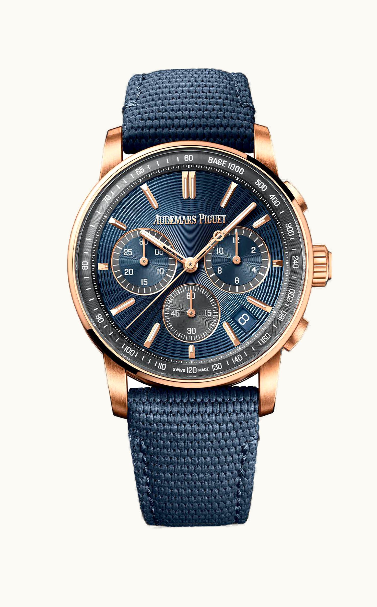 Audemars Piguet CODE 11.59 Automatic Pink Gold / Blue