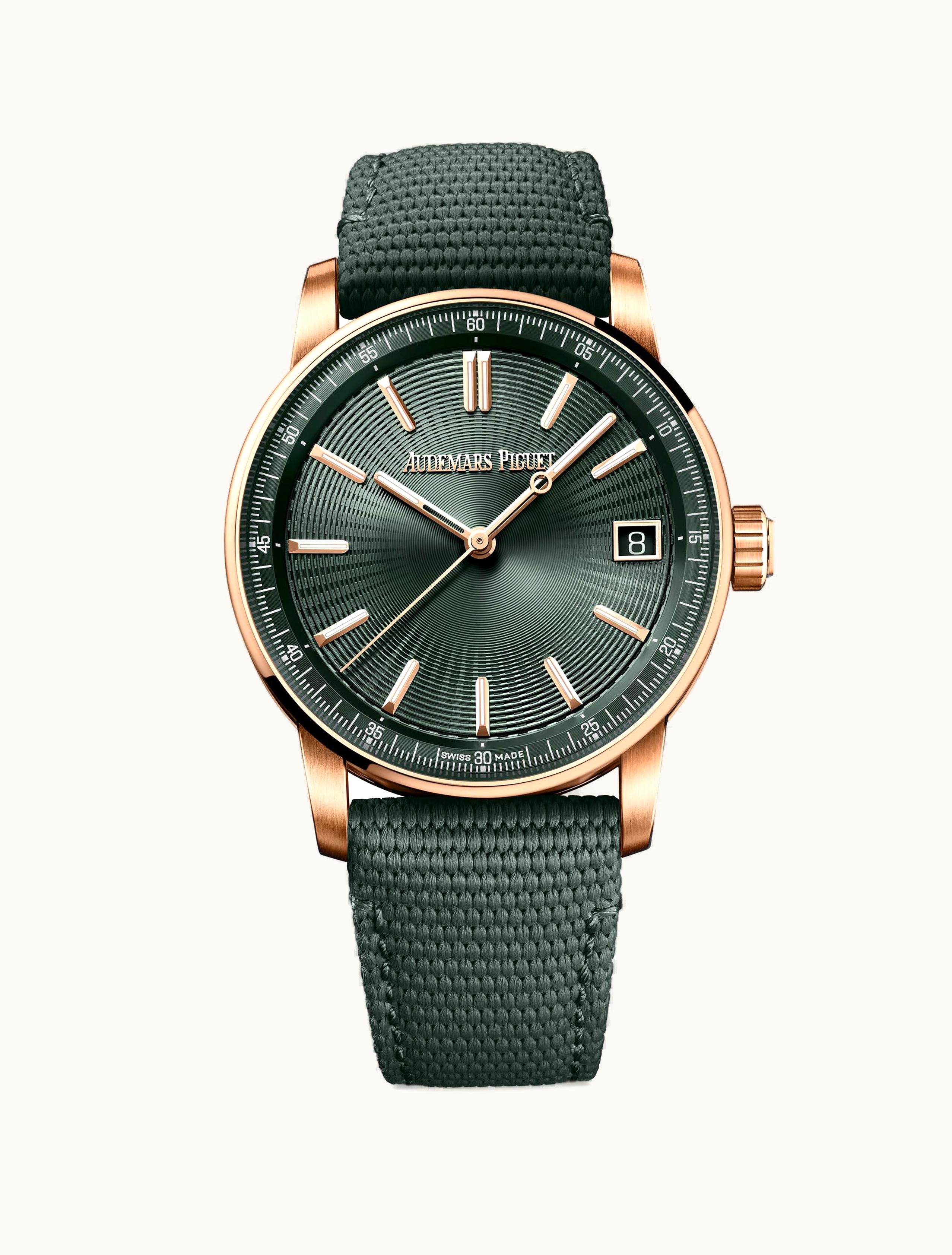 Audemars Piguet CODE 11.59 Automatic Pink Gold / Green