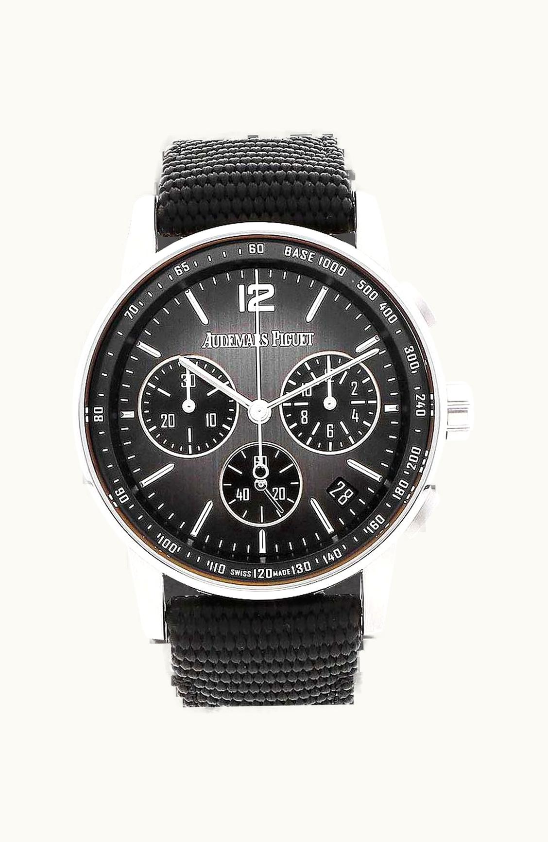 Audemars Piguet CODE 11.59 Chronograph Selfwinding White Gold / Ceramic / Grey / Fabric