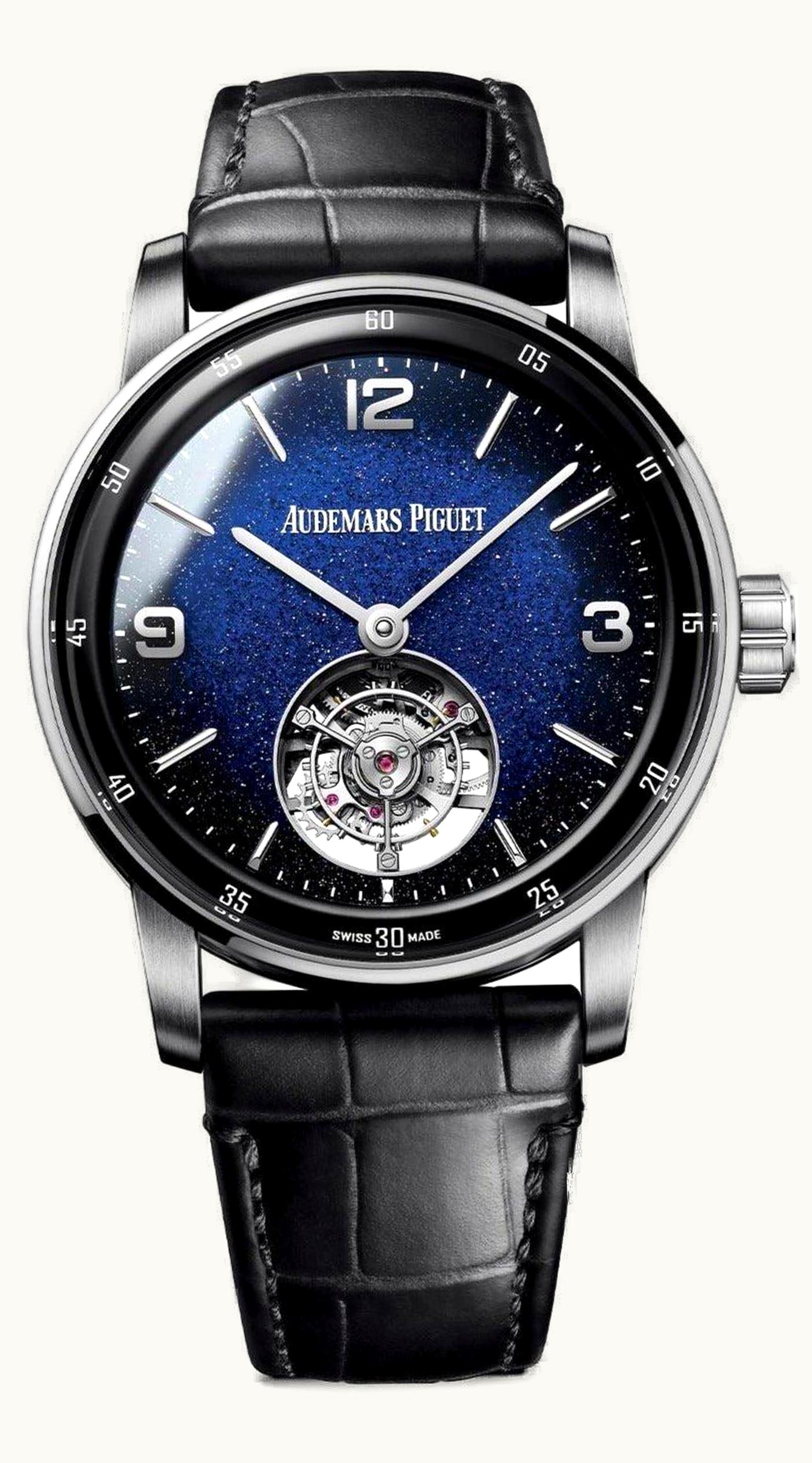 Audemars Piguet CODE 11.59 Tourbillon Selfwinding White Gold / Blue Aventurine