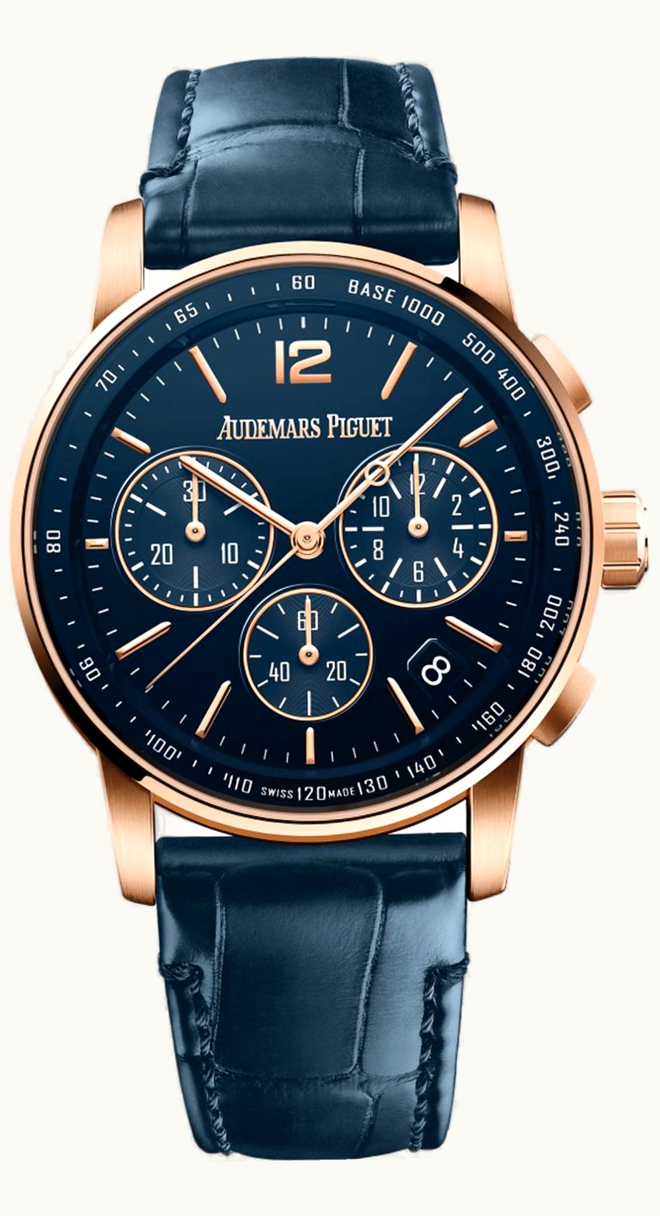 Audemars Piguet CODE 11.59 Chronograph Selfwinding Pink Gold / Blue
