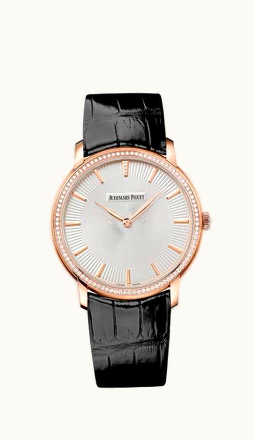 Audemars Piguet Jules Audemars 15182 Extra-Thin Pink Gold / Silver