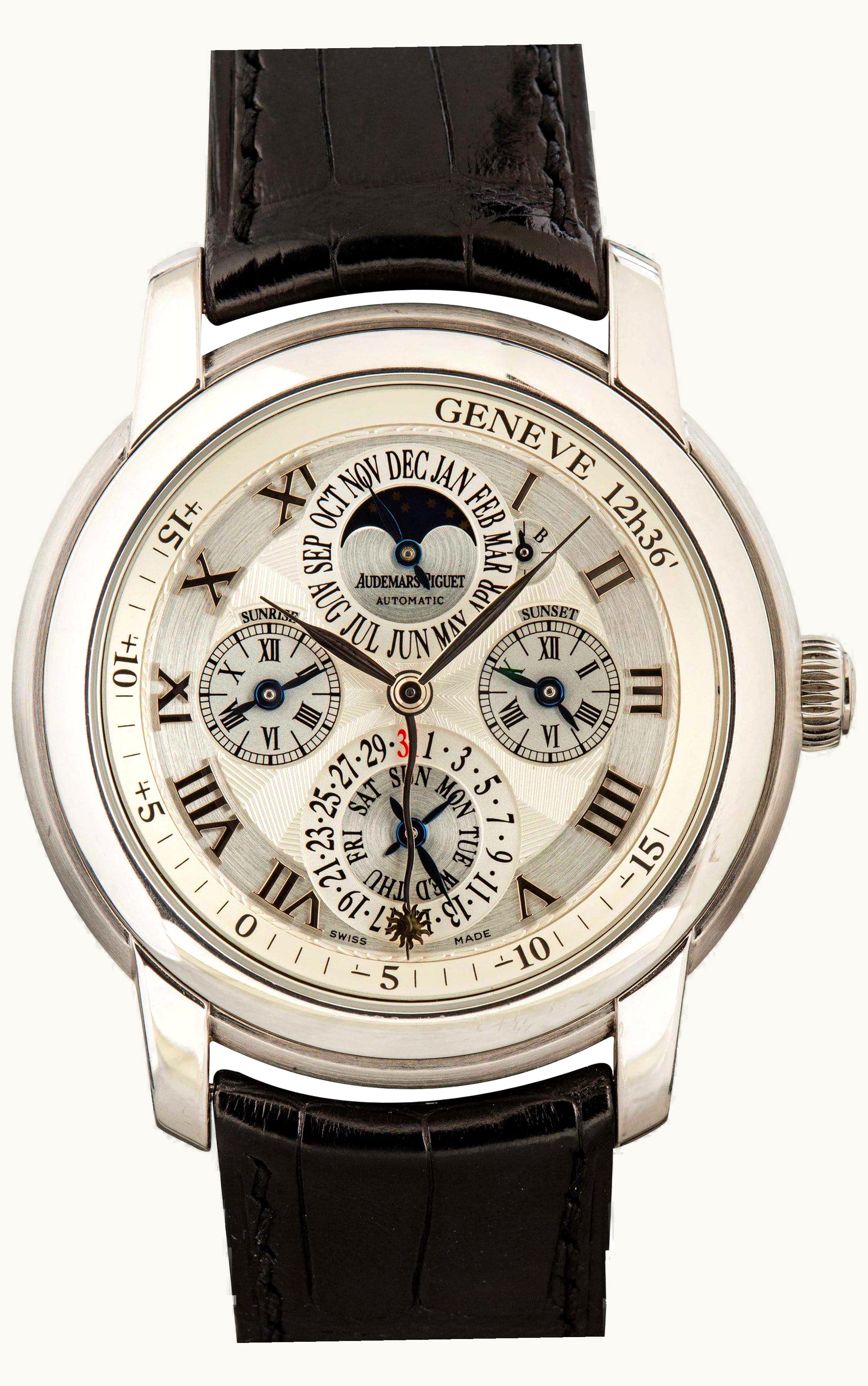 Audemars Piguet Jules Audemars 26003 Equation of Time White Gold / Silver