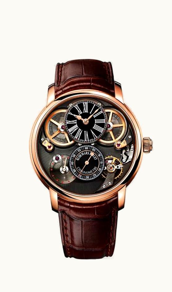 Audemars Piguet Jules Audemars 26153 Chronometer Pink Gold / Black