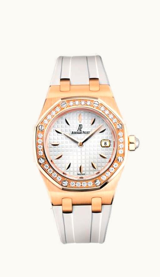 Audemars Piguet Jules Audemars Self-Winding Pink Gold / Diamond / Silver / Bracelet