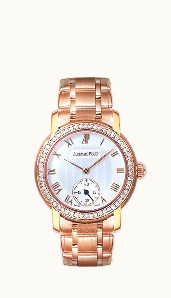 Audemars Piguet Jules Audemars Small Seconds Pink Gold / Diamond / Silver / Bracelet 79387OR.ZZ.1229OR.01