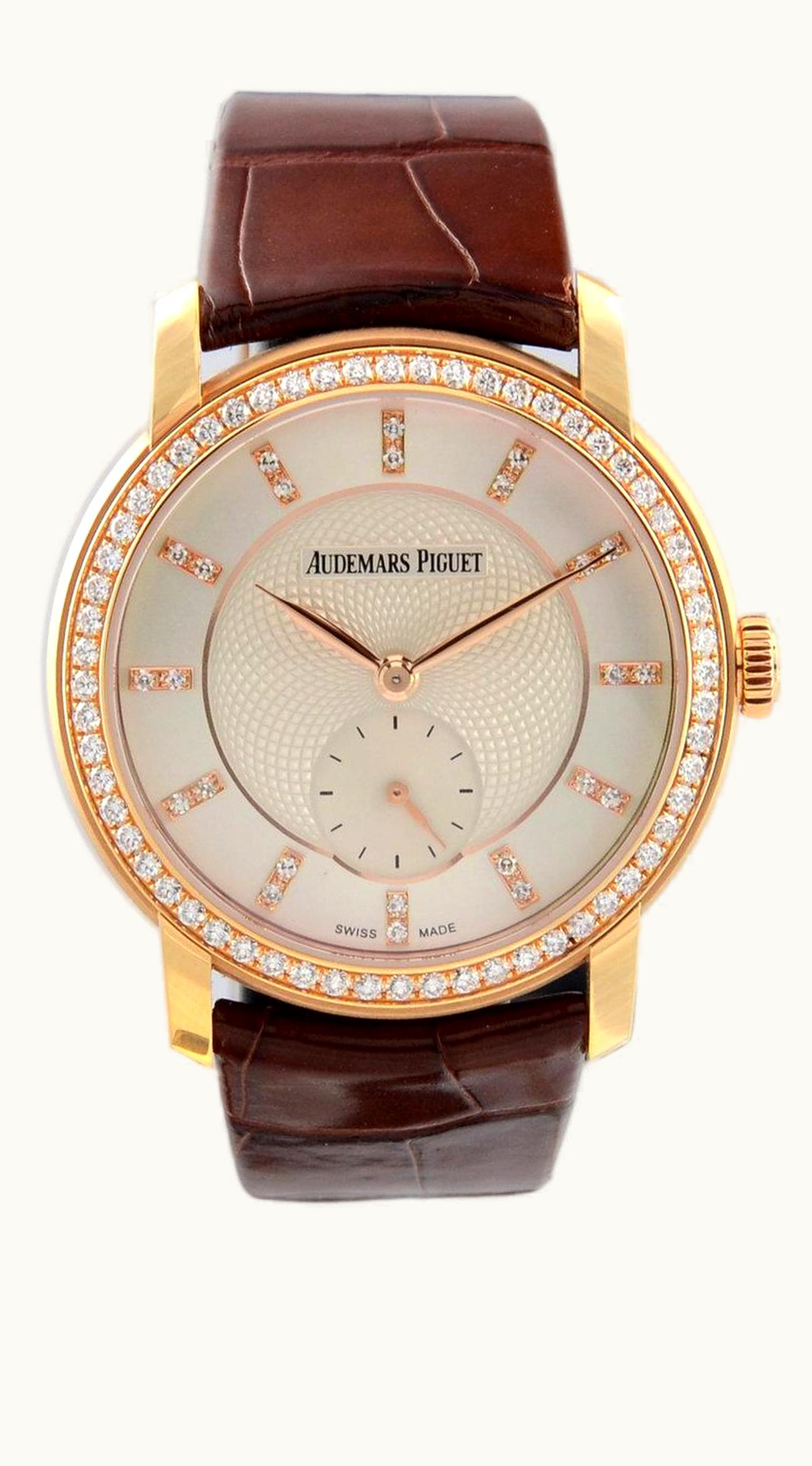 Audemars Piguet Jules Audemars Selfwinding Pink Gold / Diamond / Silver