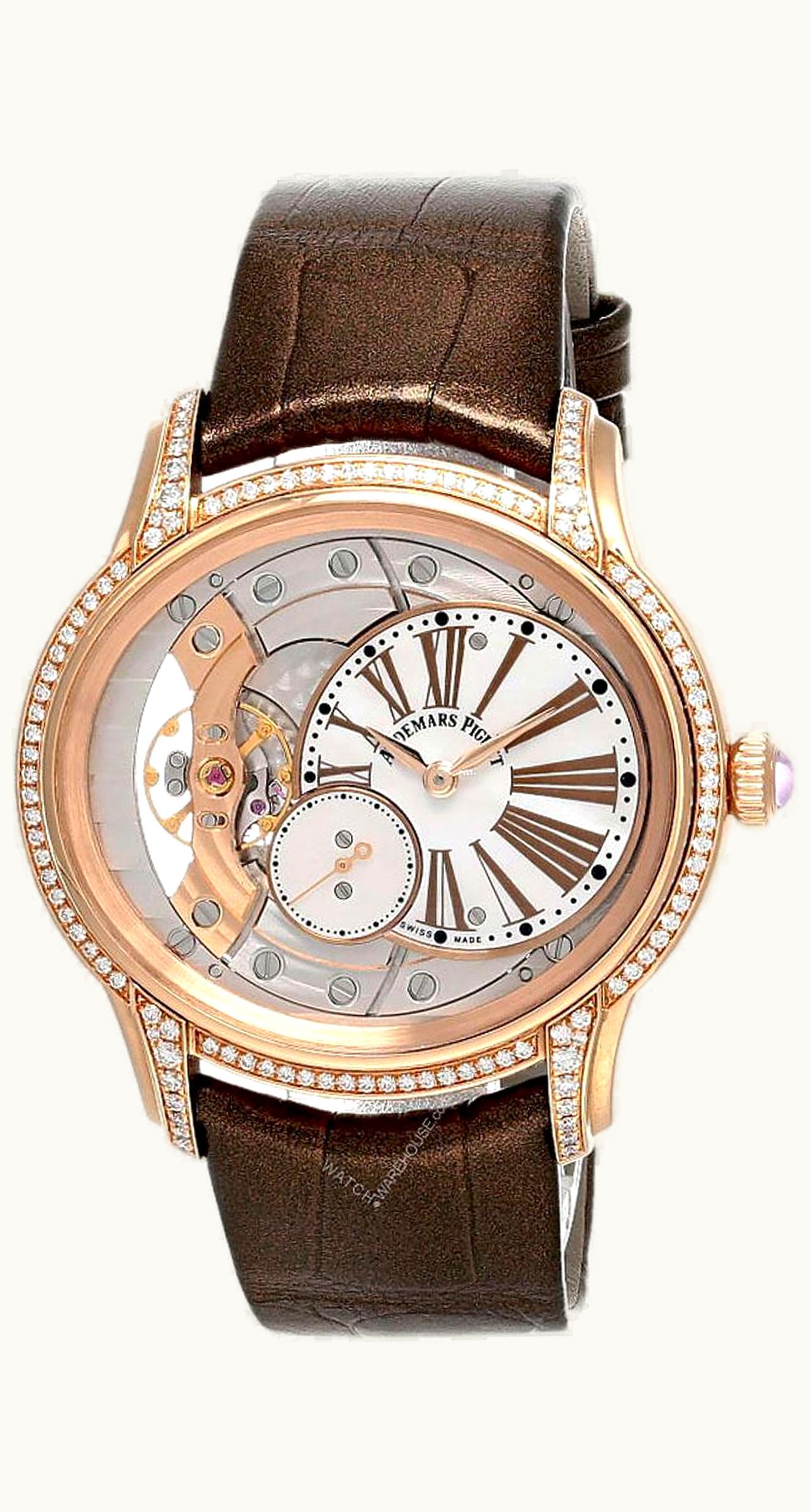 Audemars Piguet Millenary Hand-wound Pink Gold / Mother of Pearl