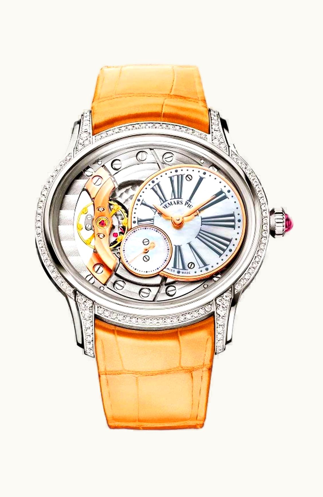 Audemars Piguet Millenary Hand-wound White Gold / Mother of Pearl