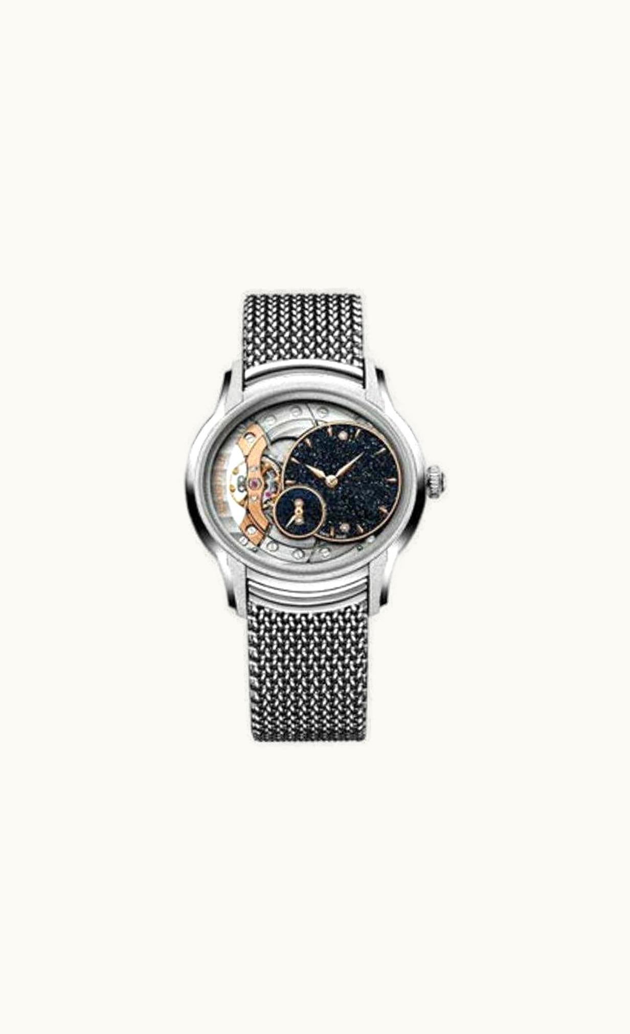 Audemars Piguet Millenary Hand-wound Frosted White Gold / Aventurine / Bracelet