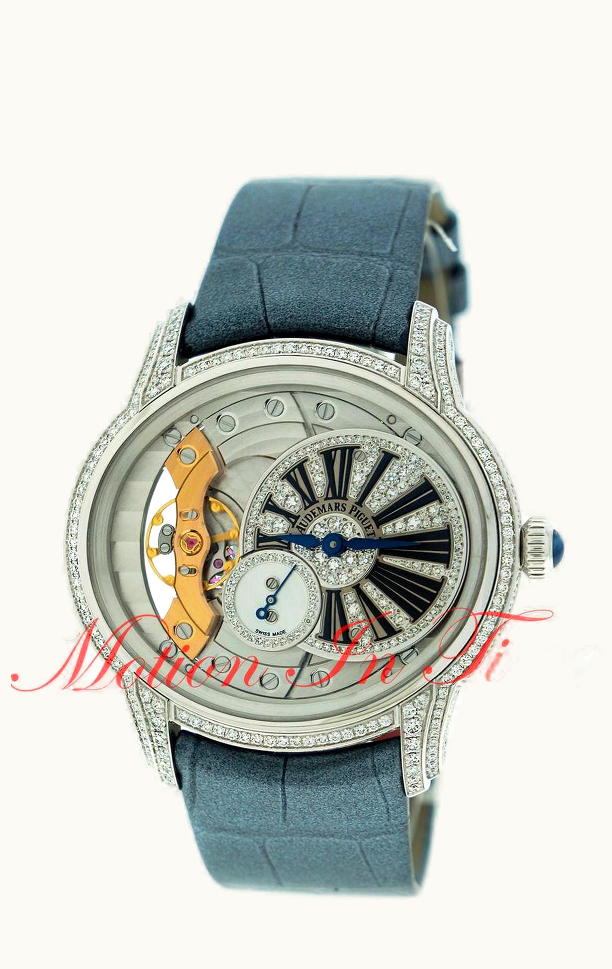 Audemars Piguet Millenary Hand-wound White Gold / Diamond
