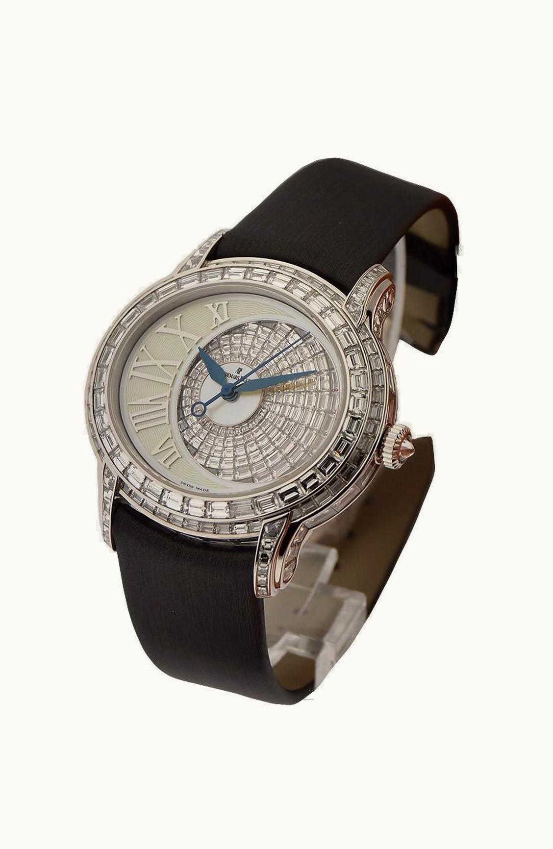 Audemars Piguet Millenary Self-Winding White Gold / Baguette
