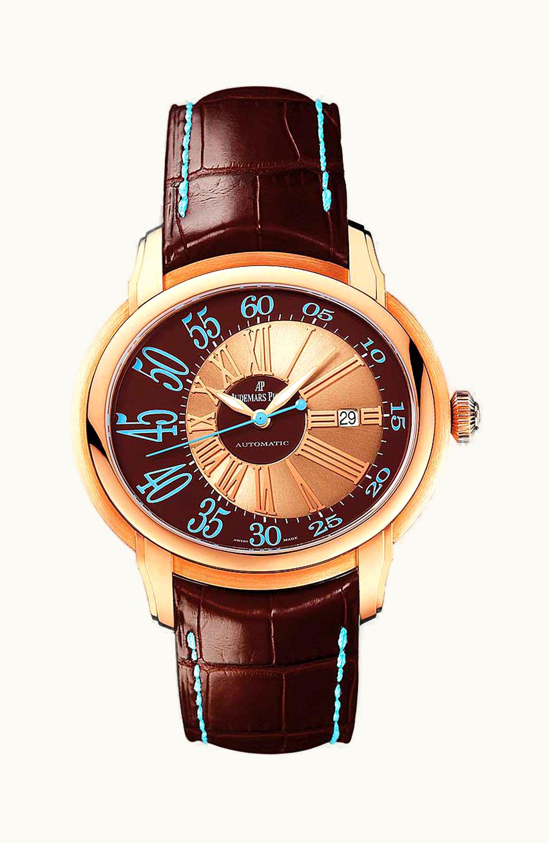Audemars Piguet Millenary Self-Winding Pink Gold / Brown