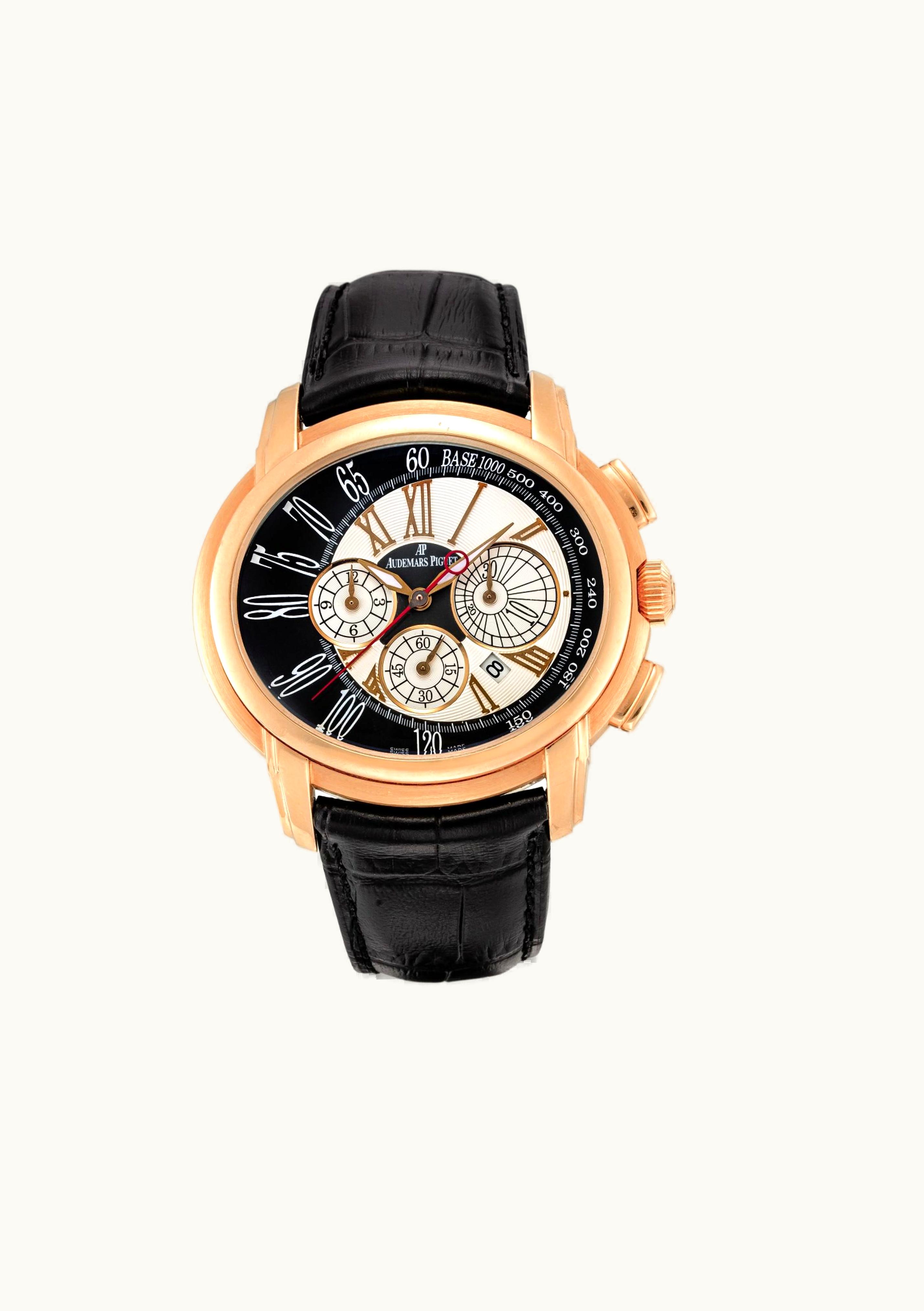 Audemars Piguet Millenary Chronograph Pink Gold / Brown