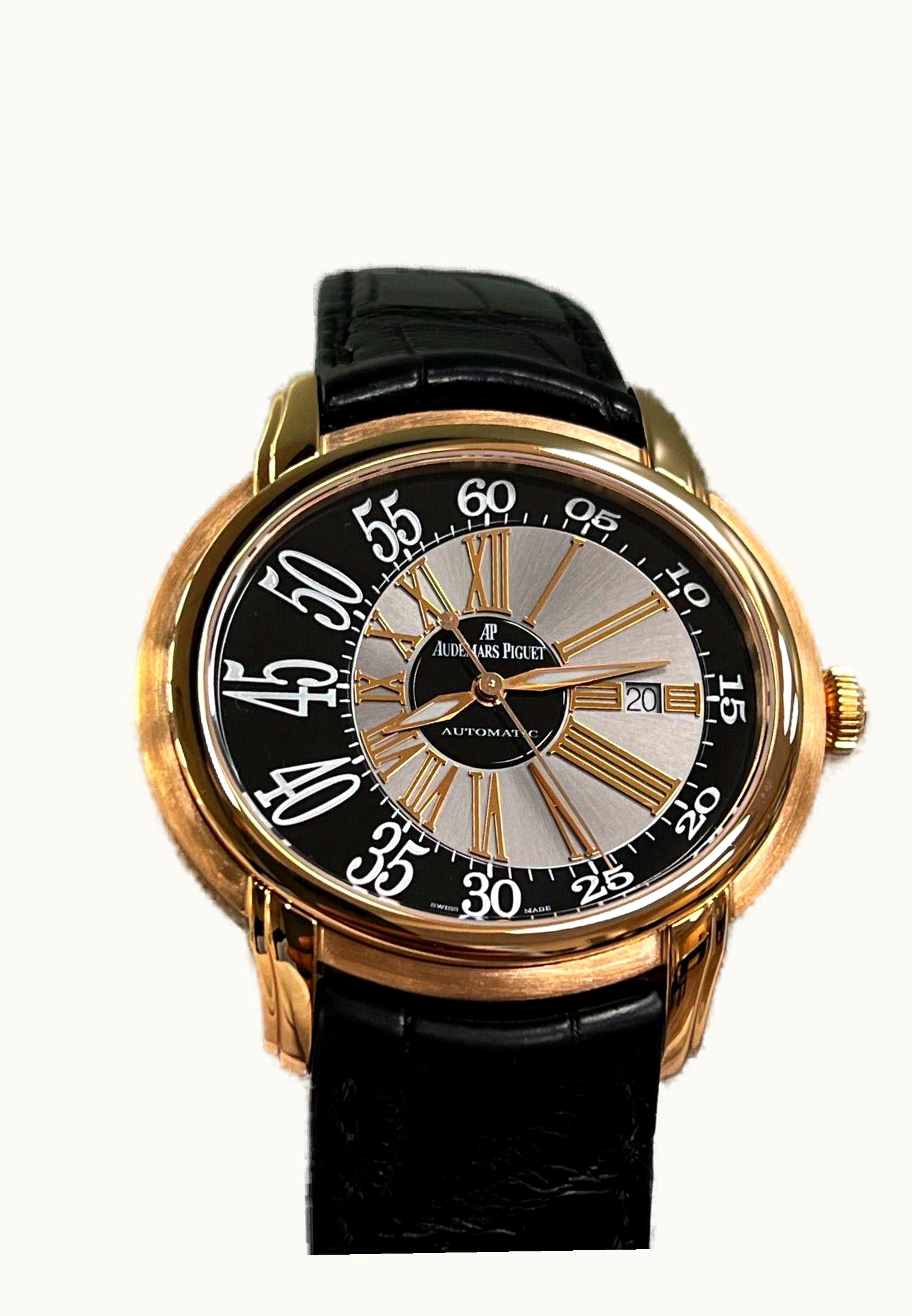 Audemars Piguet Millenary Self-Winding Pink Gold / Black