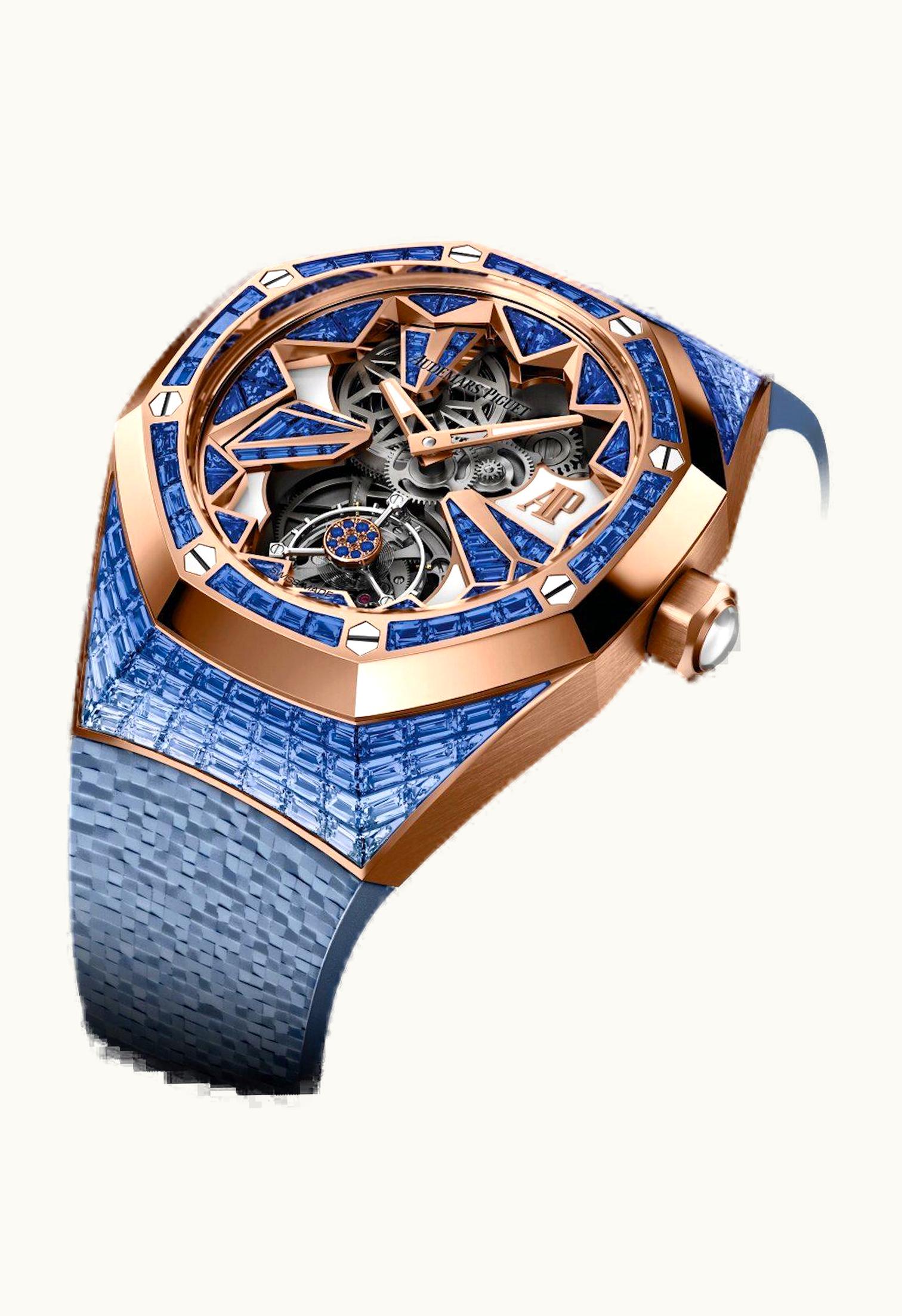 Audemars Piguet Audemars Piguet Royal Oak Concept Flying Tourbillon White Gold / Sapphire - Diamond 26227BC.SS.D326CR.01