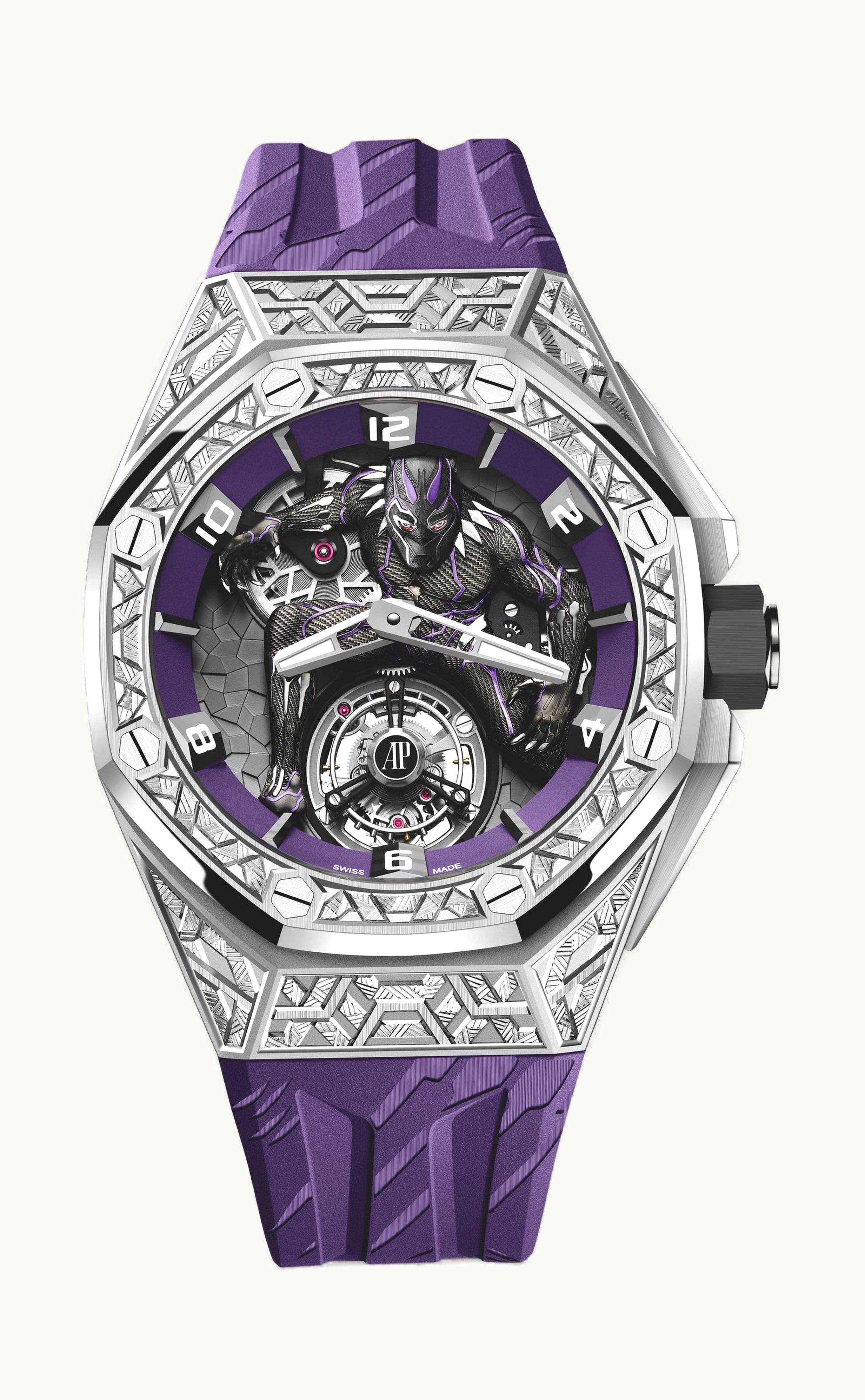 Audemars Piguet Royal Oak Concept Black Panther Flying Tourbillon White Gold