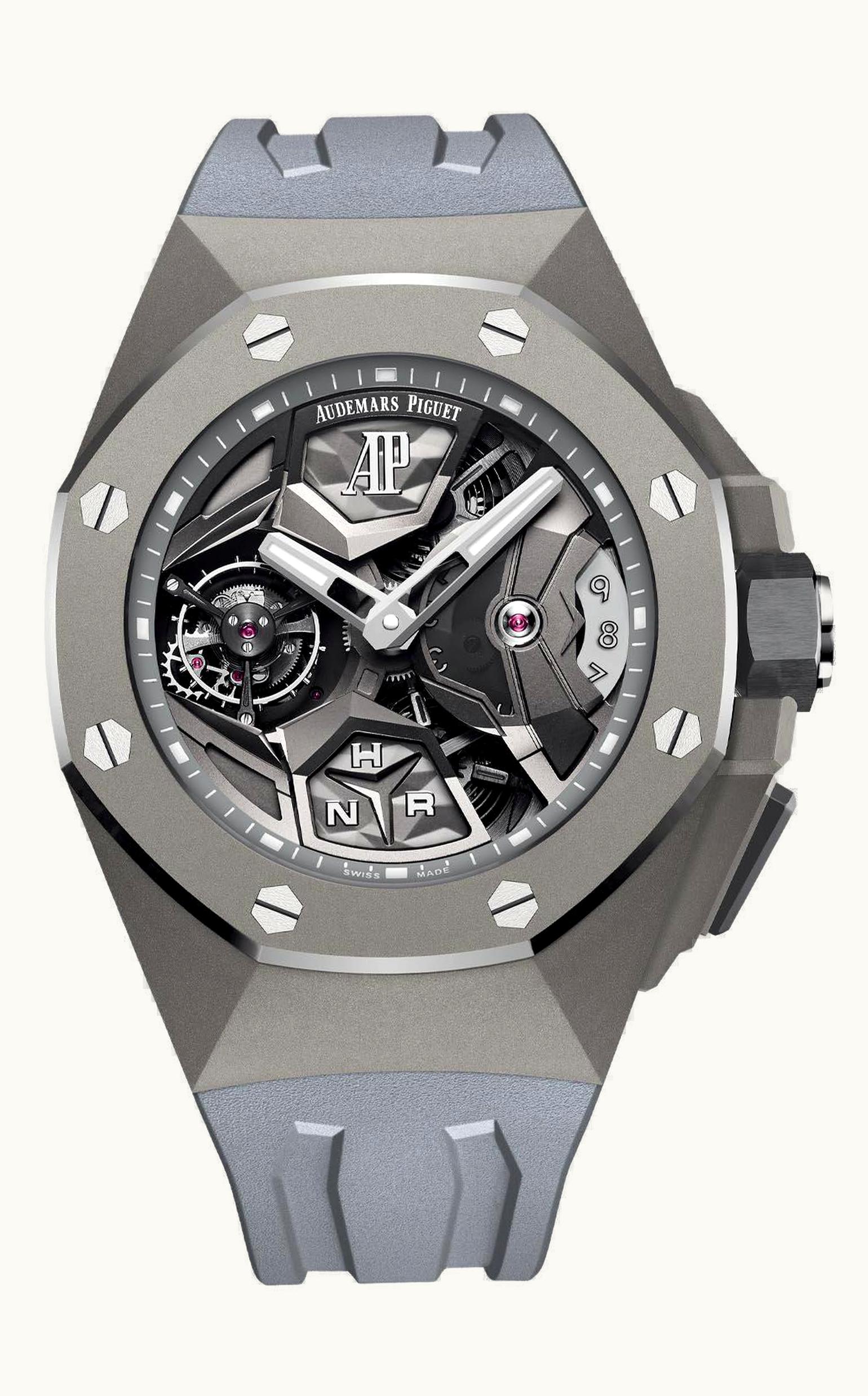 Audemars Piguet Royal Oak Concept GMT Tourbillon Titanium / Grey