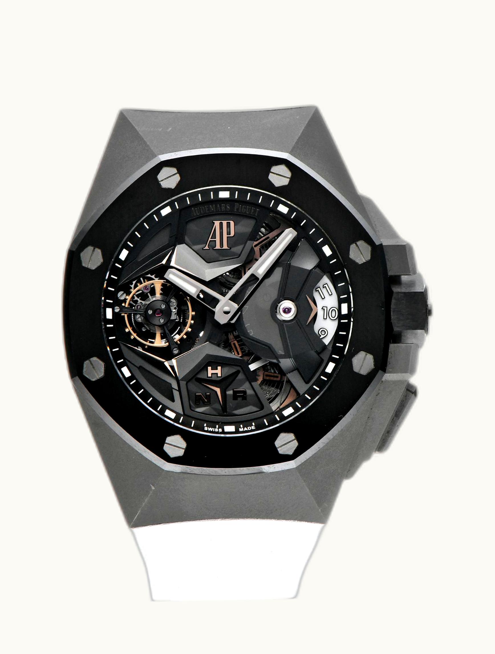 Audemars Piguet Royal Oak Concept GMT Tourbillon Titanium / Black