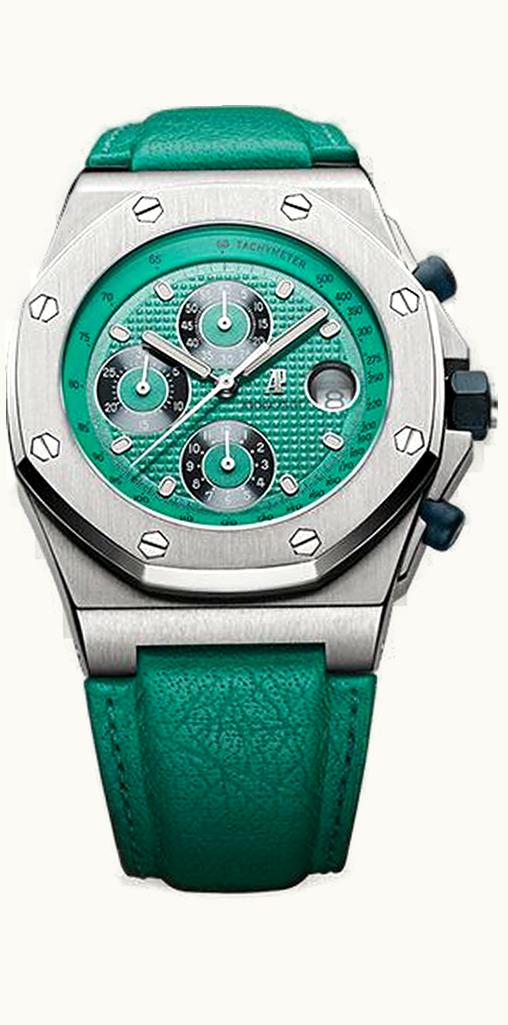 Audemars Piguet Royal Oak OffShore 25770 Chronograph Turqoise