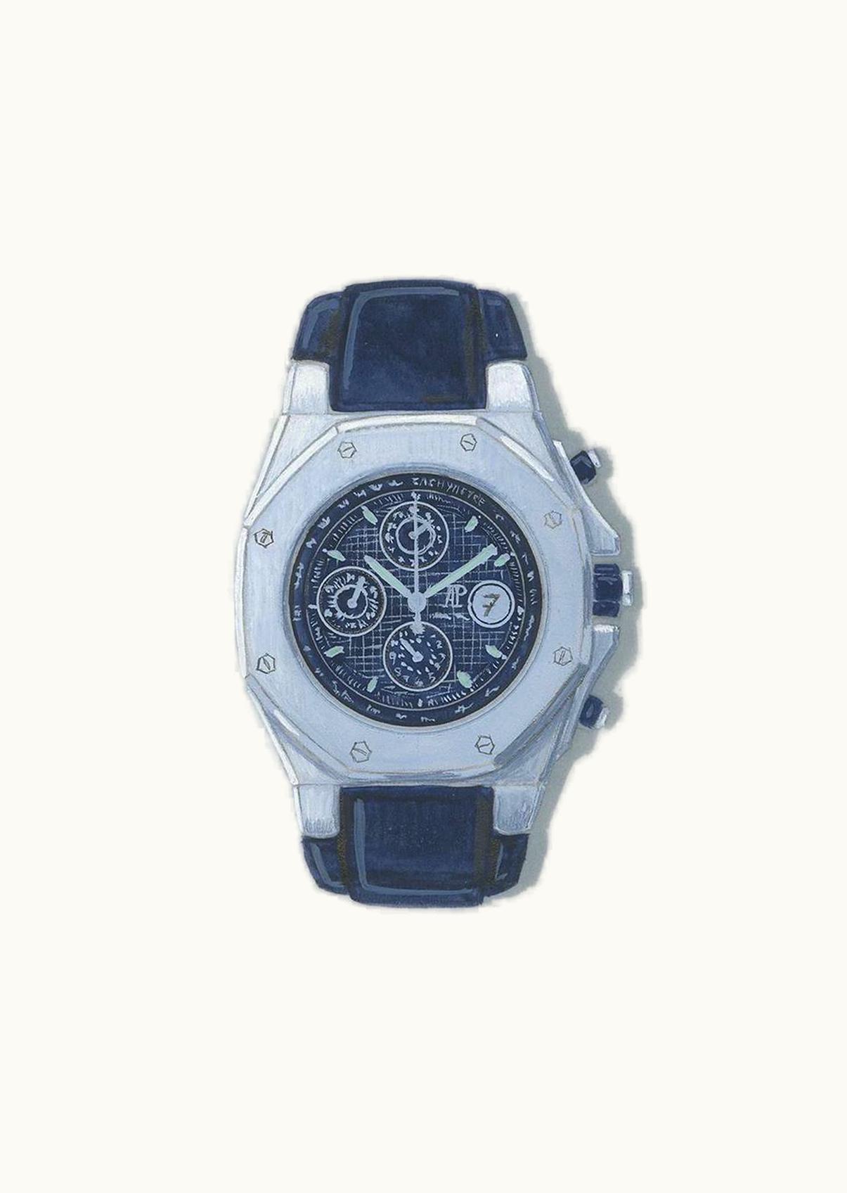 Audemars Piguet Royal Oak OffShore 25721 Chronograph Stainless Steel / Blue