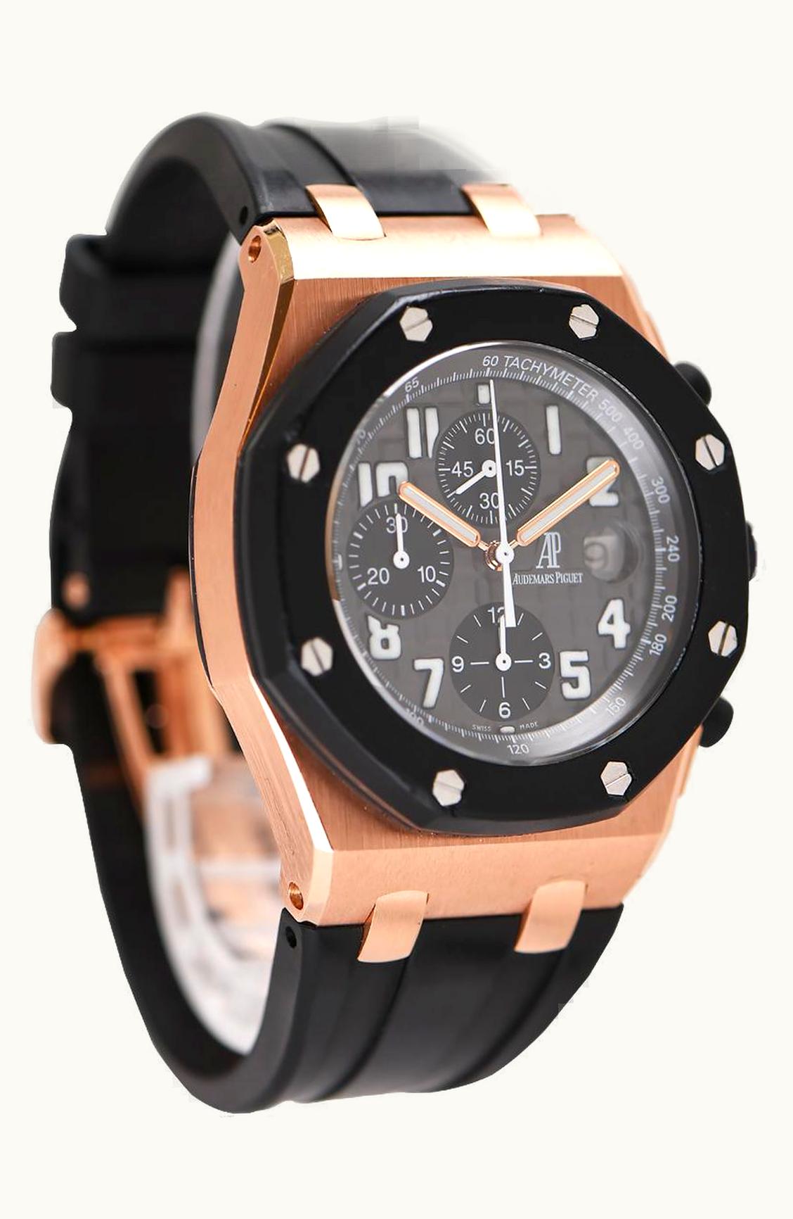 Audemars Piguet Royal Oak OffShore 25940 Chronograph Rubberclad Pink Gold