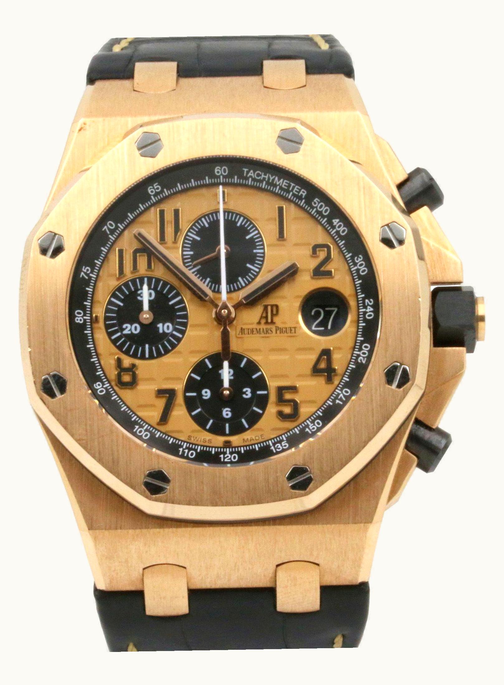 Audemars Piguet Royal Oak Offshore 26568 Schumacher Pink Gold