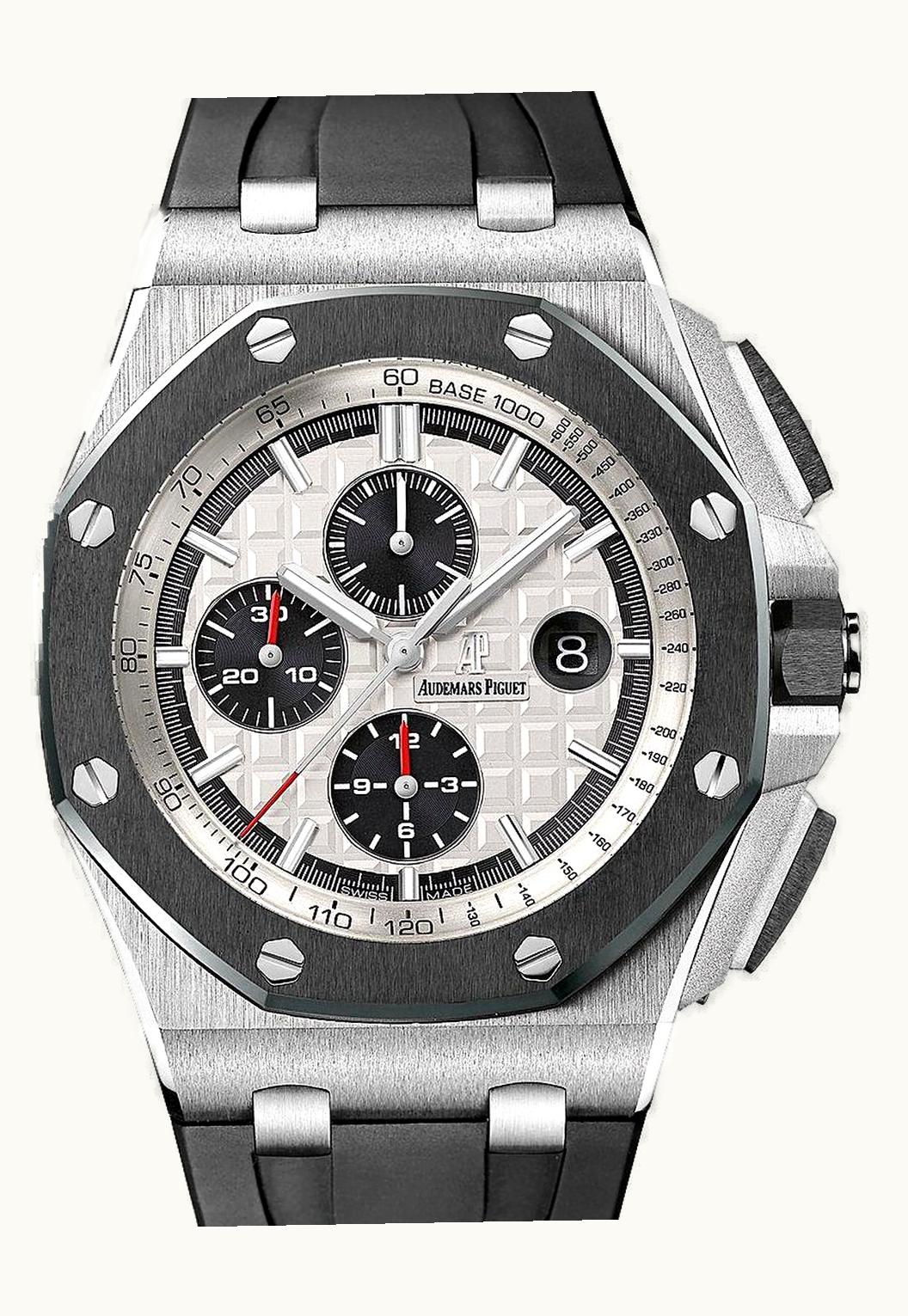 Audemars Piguet Royal Oak Offshore 44 Stainless Steel / Ceramic / Silver / Rubber