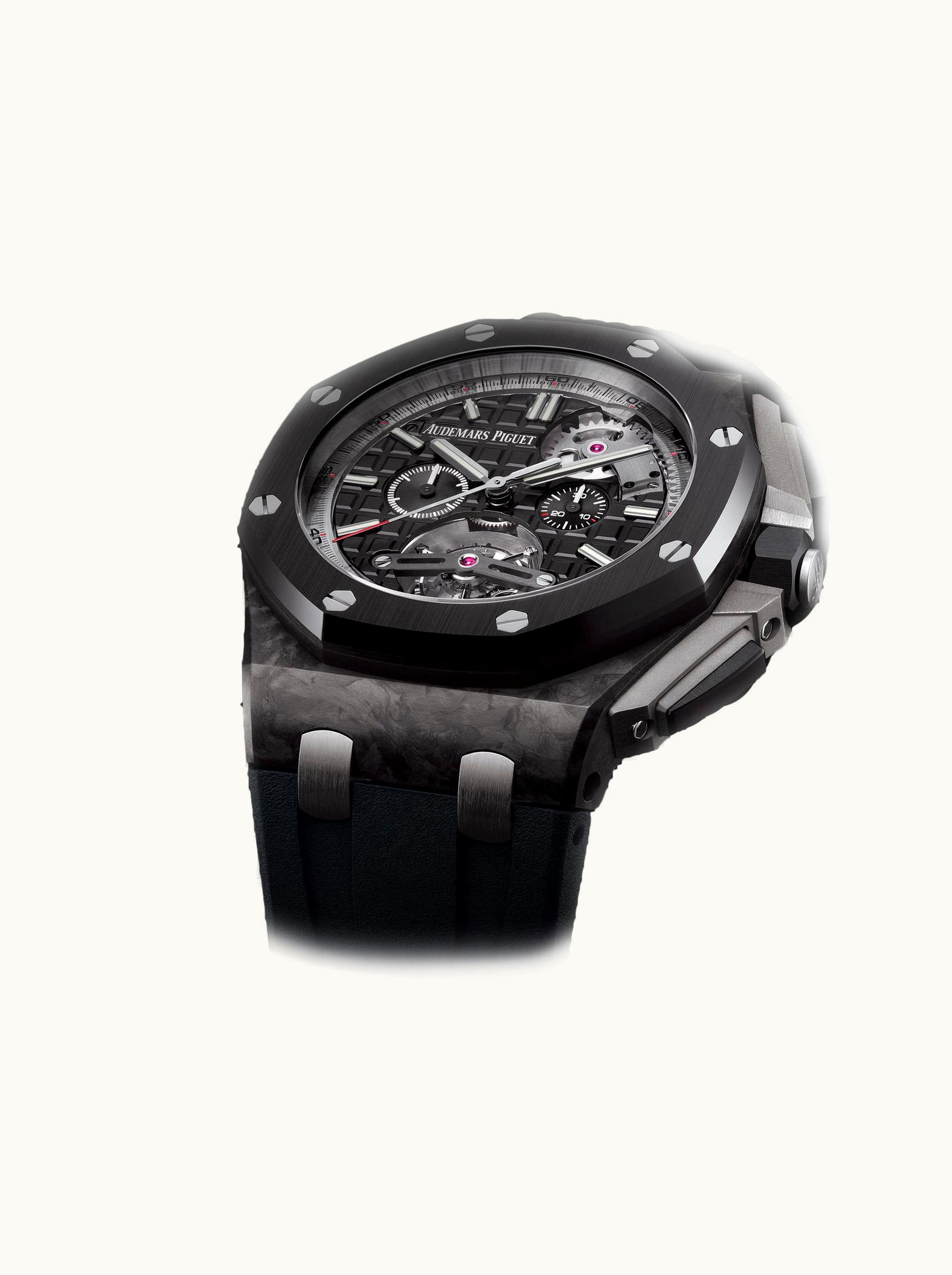 Audemars Piguet Royal Oak Offshore Tourbillon Chronograph Forged Carbon