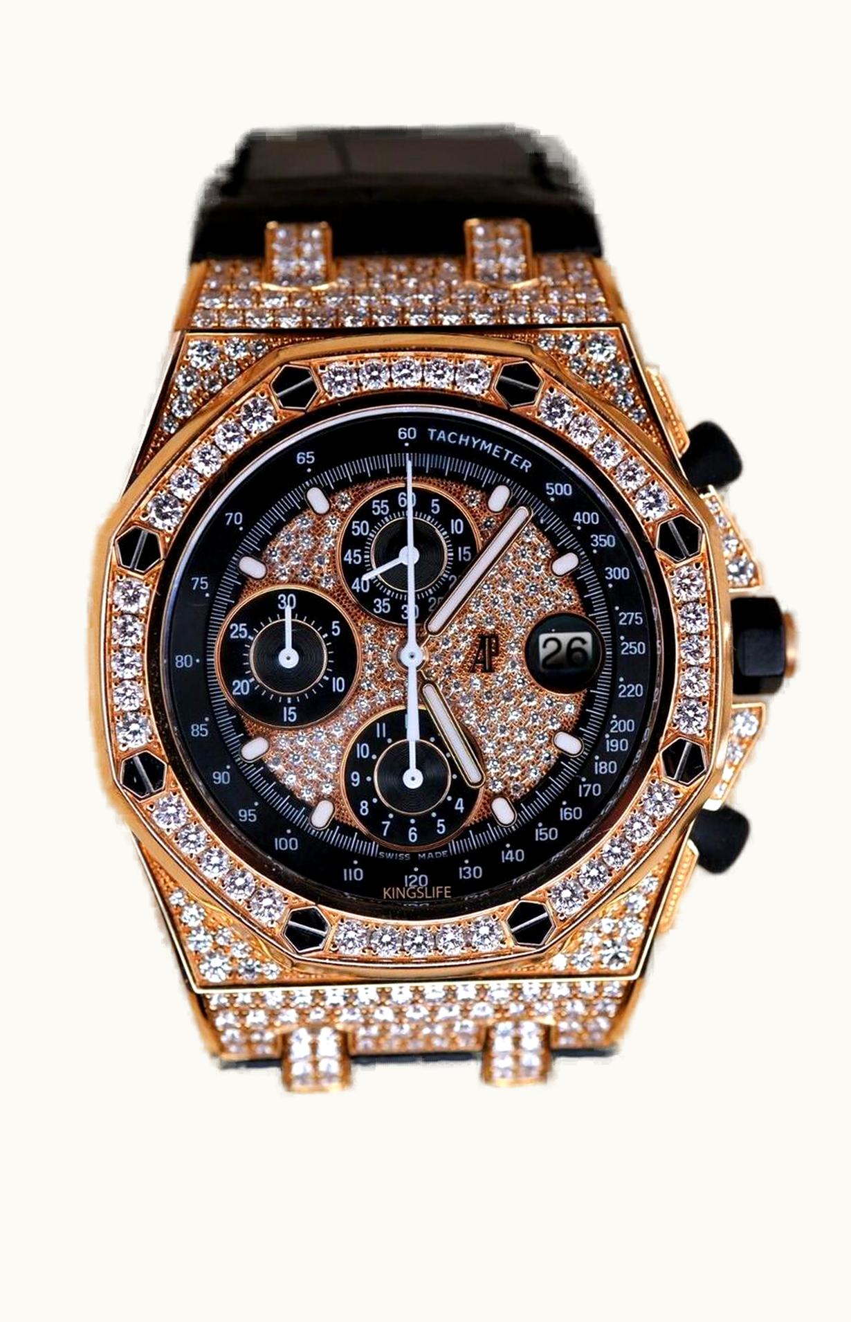 Audemars Piguet Royal Oak Offshore Pink Gold / Diamonds