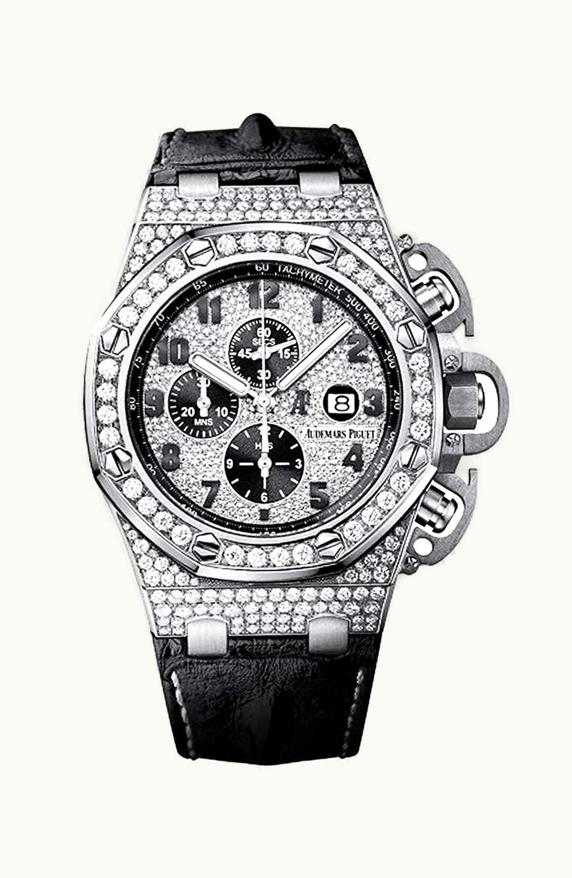 Audemars Piguet Royal Oak OffShore 26215 T3 White Gold / Diamond