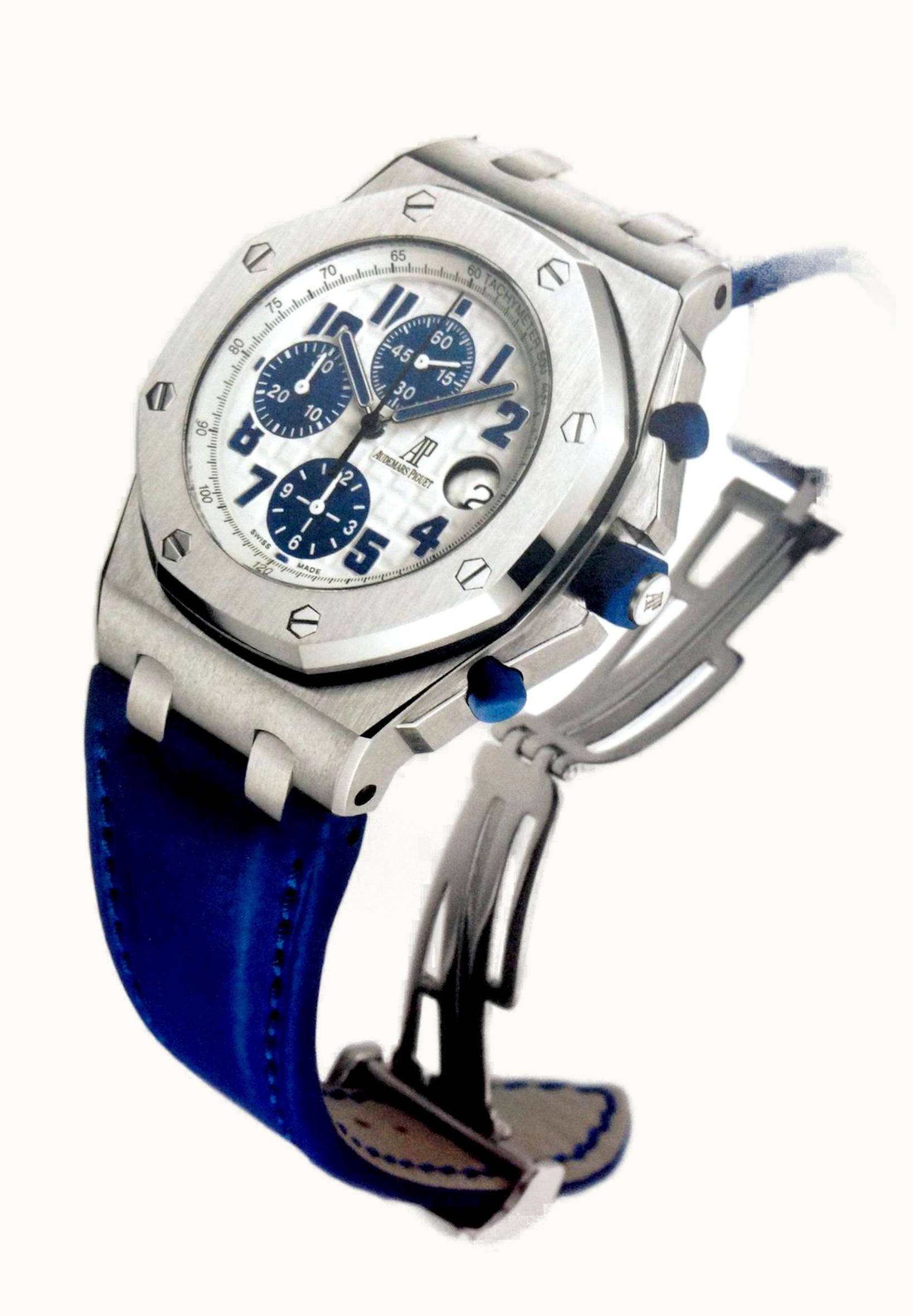 Audemars Piguet Royal Oak OffShore 26170 Chronograph Blue Themes