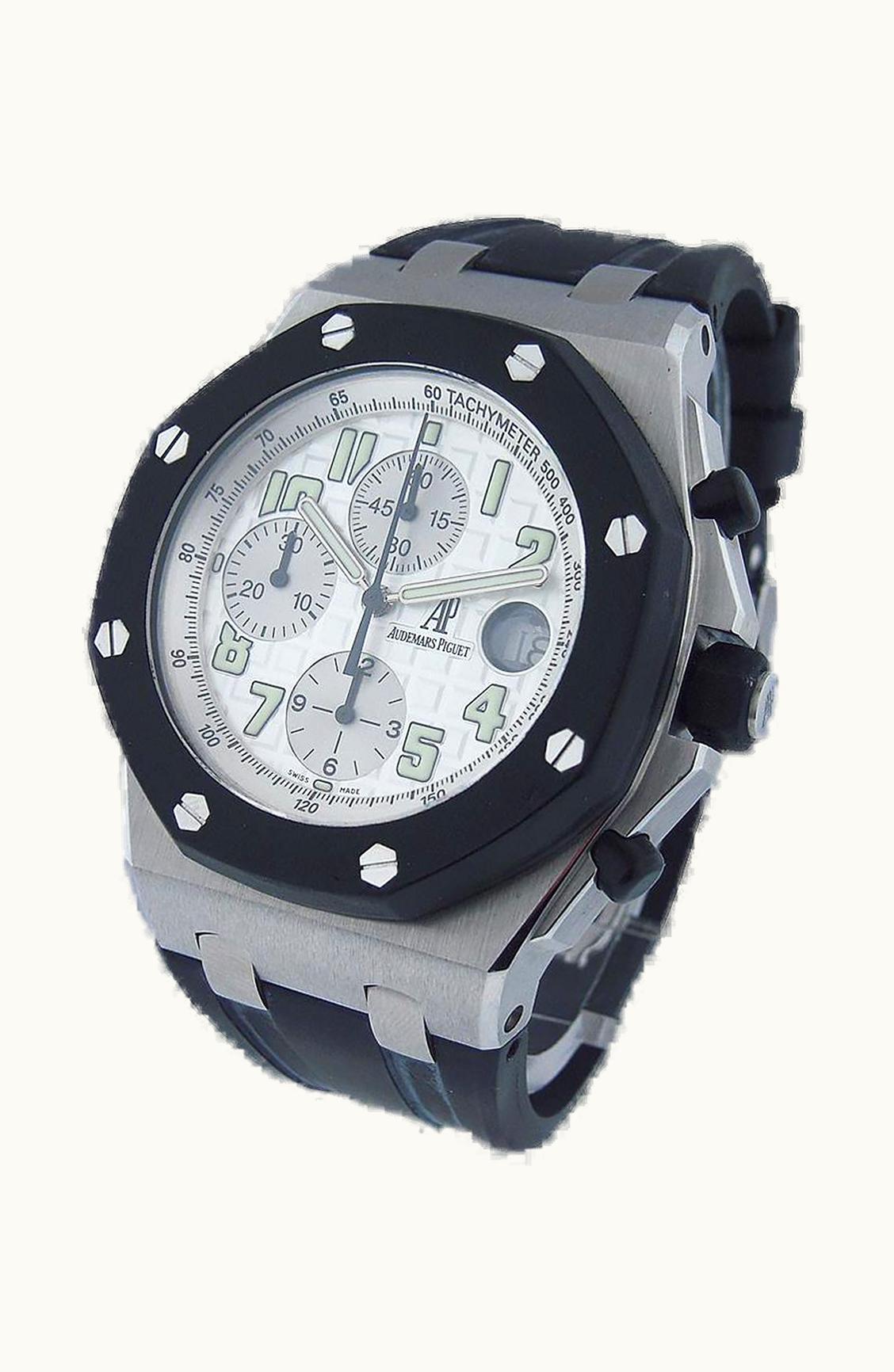 Audemars Piguet Royal Oak OffShore 25940 Chronograph Rubberclad Stainless Steel / Silver