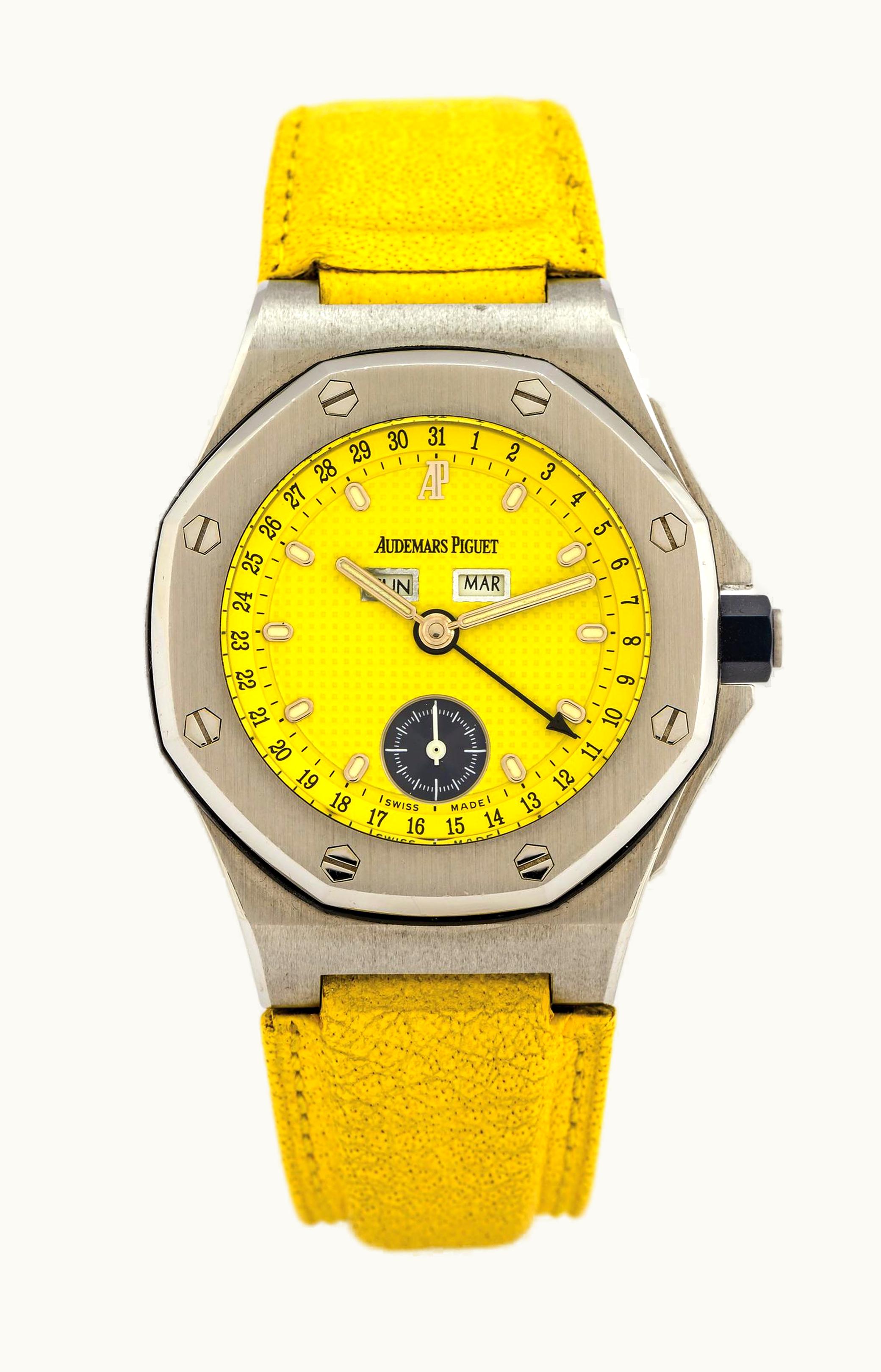 Audemars Piguet Royal Oak OffShore 25808 Full Calendar Yellow