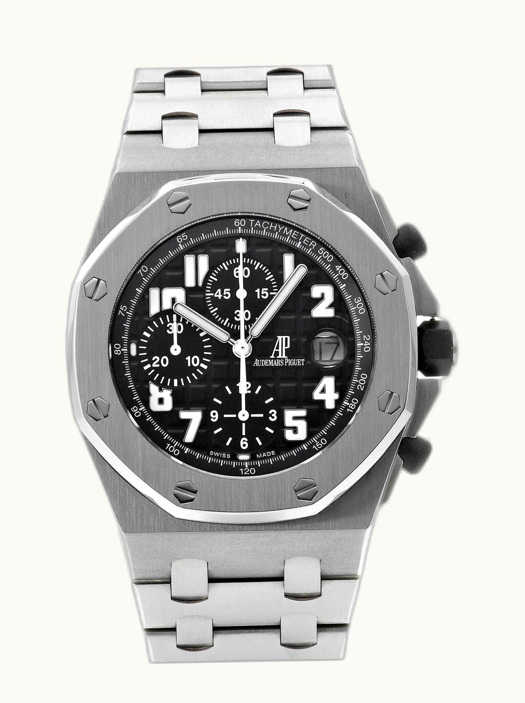Audemars Piguet Royal Oak OffShore 25721 Chronograph Stainless Steel / Black