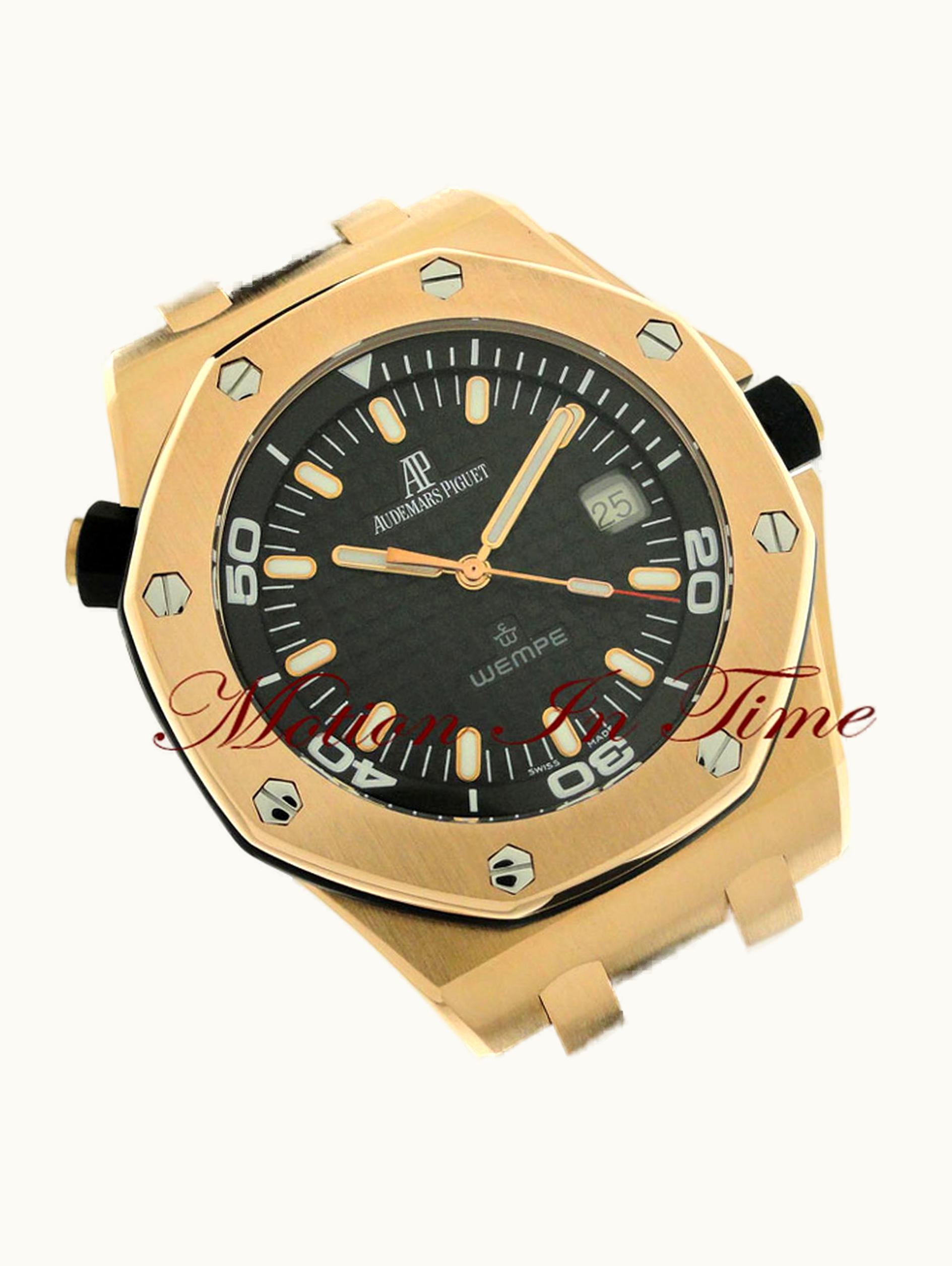 Audemars Piguet Royal Oak OffShore 15340 Scuba Wempe Pink Gold