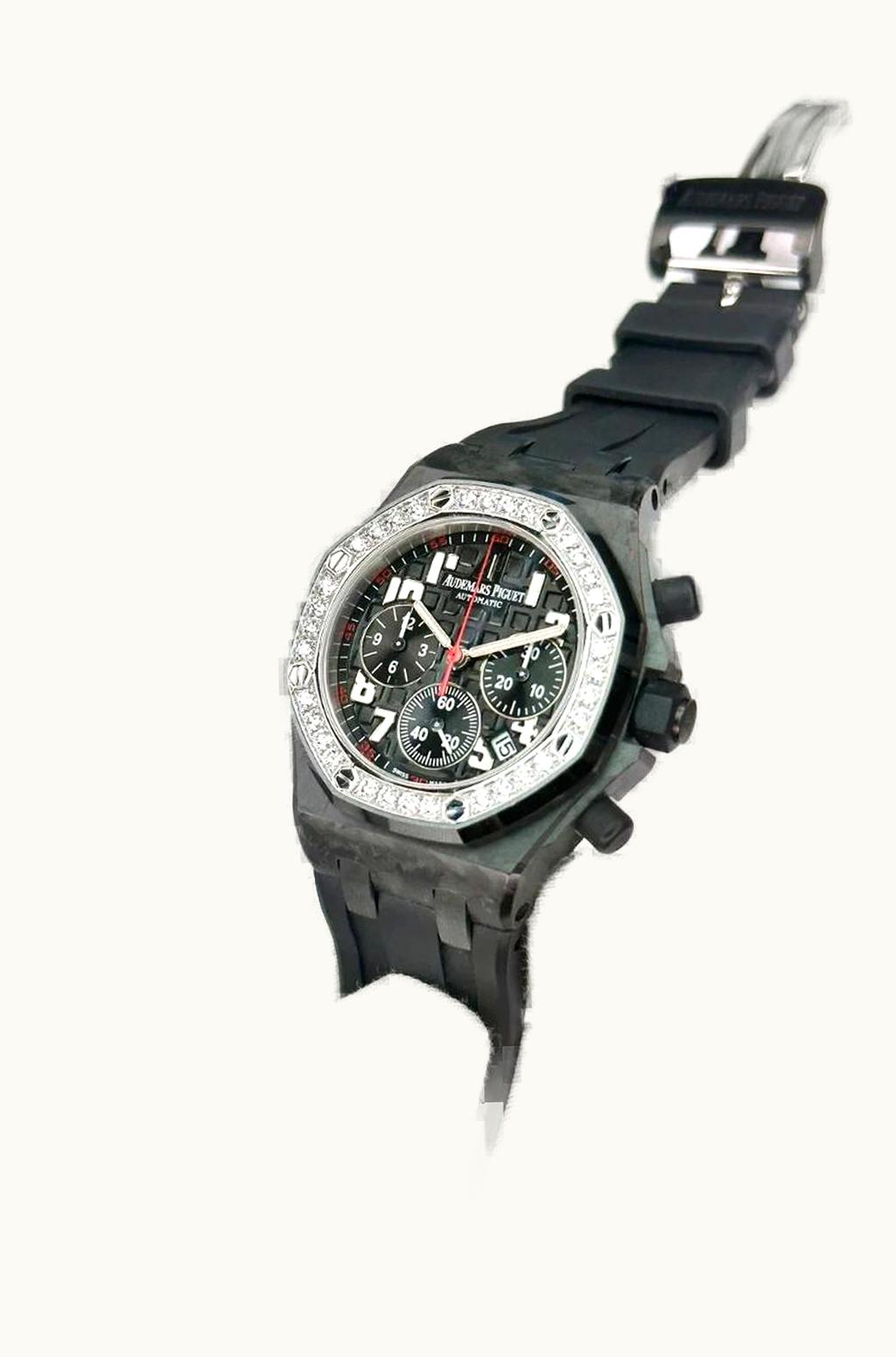 Audemars Piguet Royal Oak OffShore 26267 Lady Chronograph Forged Carbon