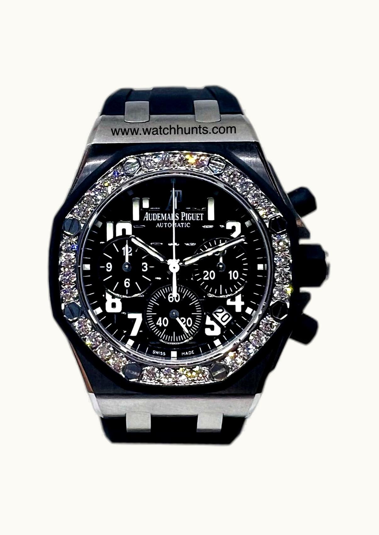Audemars Piguet Royal Oak OffShore 26048 Lady Chronograph Stainless Steel / Black